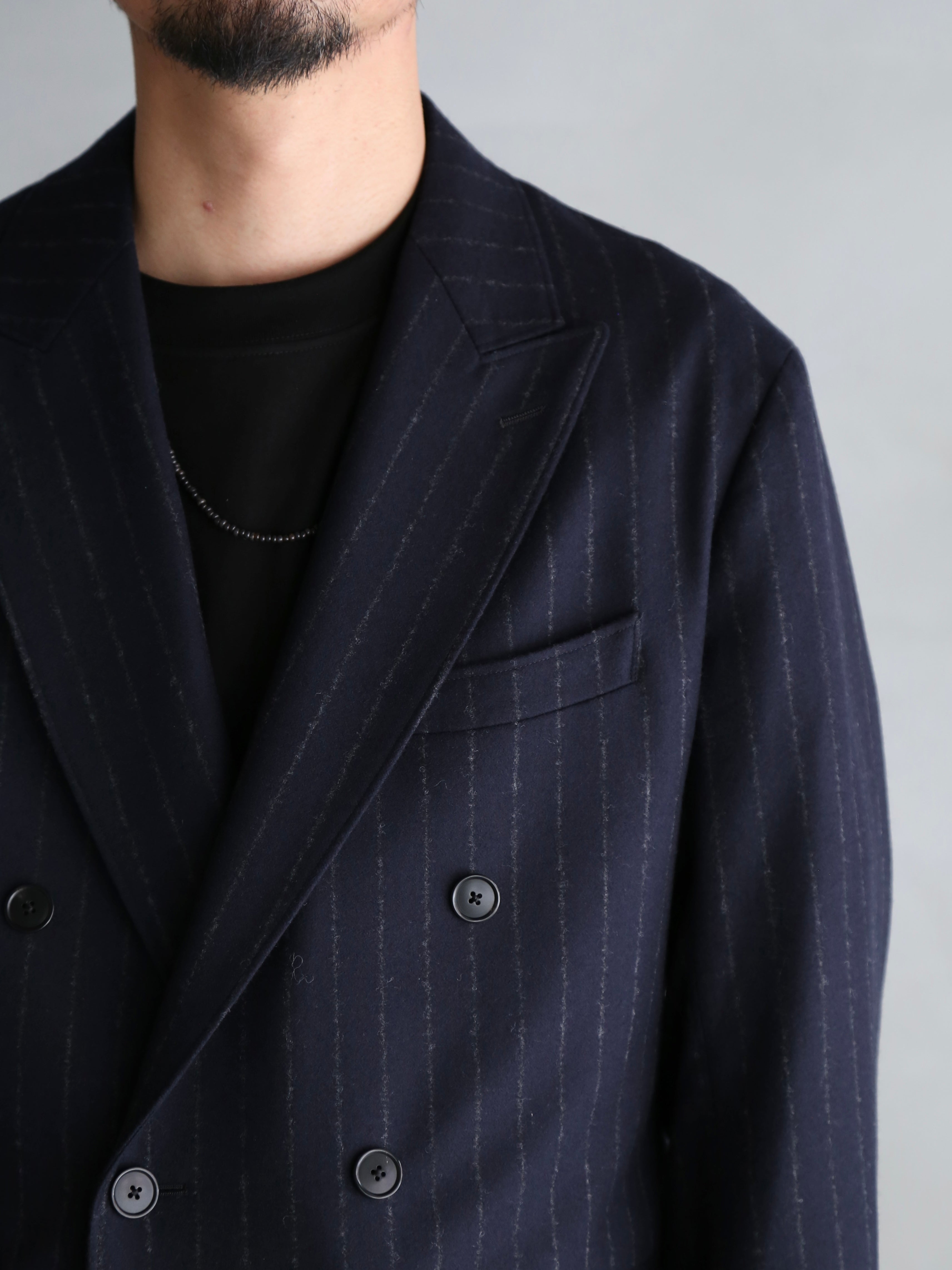 HEUGN】Adam wide stripe 6B – End on End.