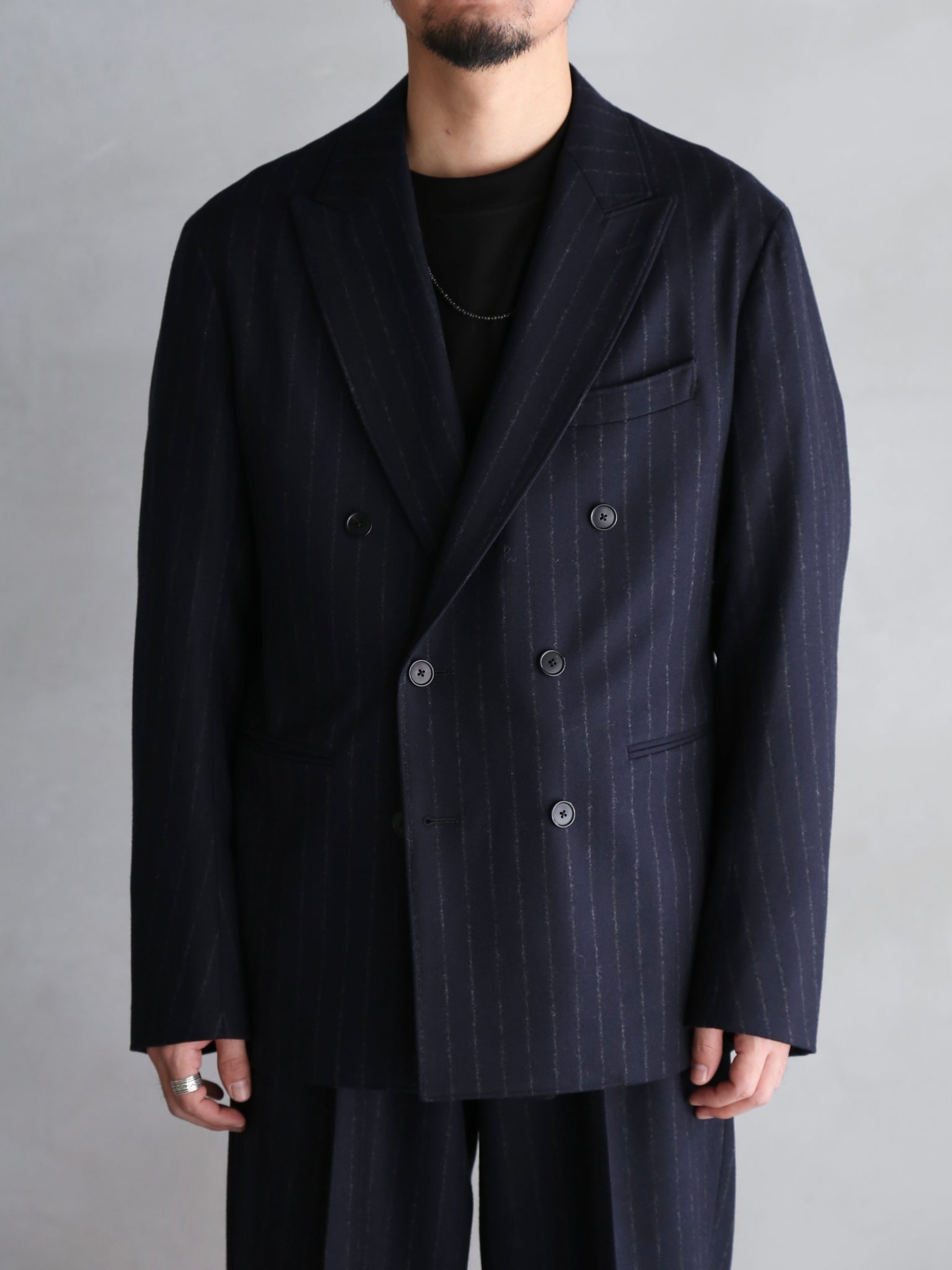 【HEUGN】Adam wide stripe 6B