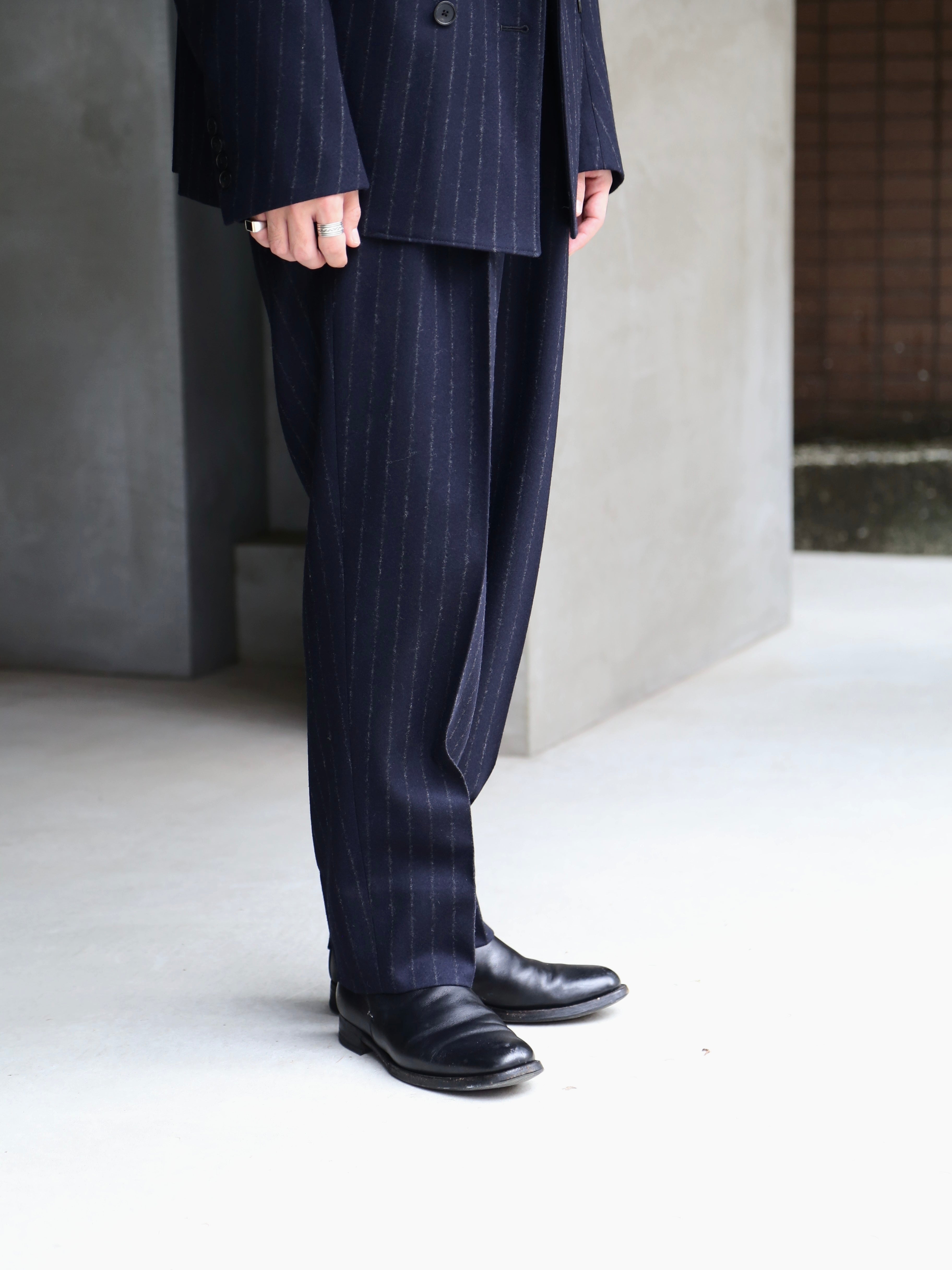 HEUGN】George wide stripe 2p – End on End.