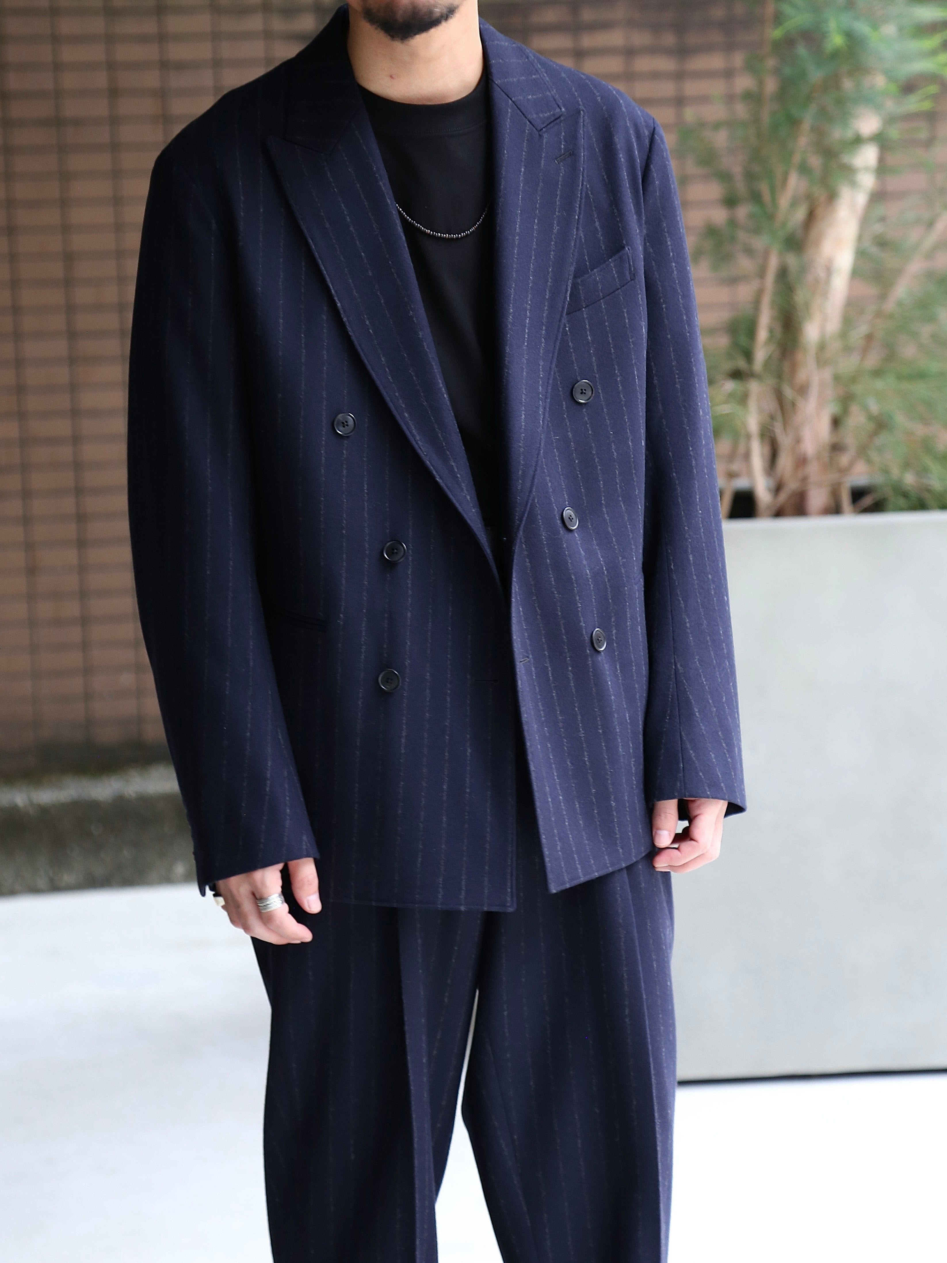 ジャケット・アウター Heugn Adam wide stripe 2025AW HEUGN】Adam wide stripe 6B – End on End.