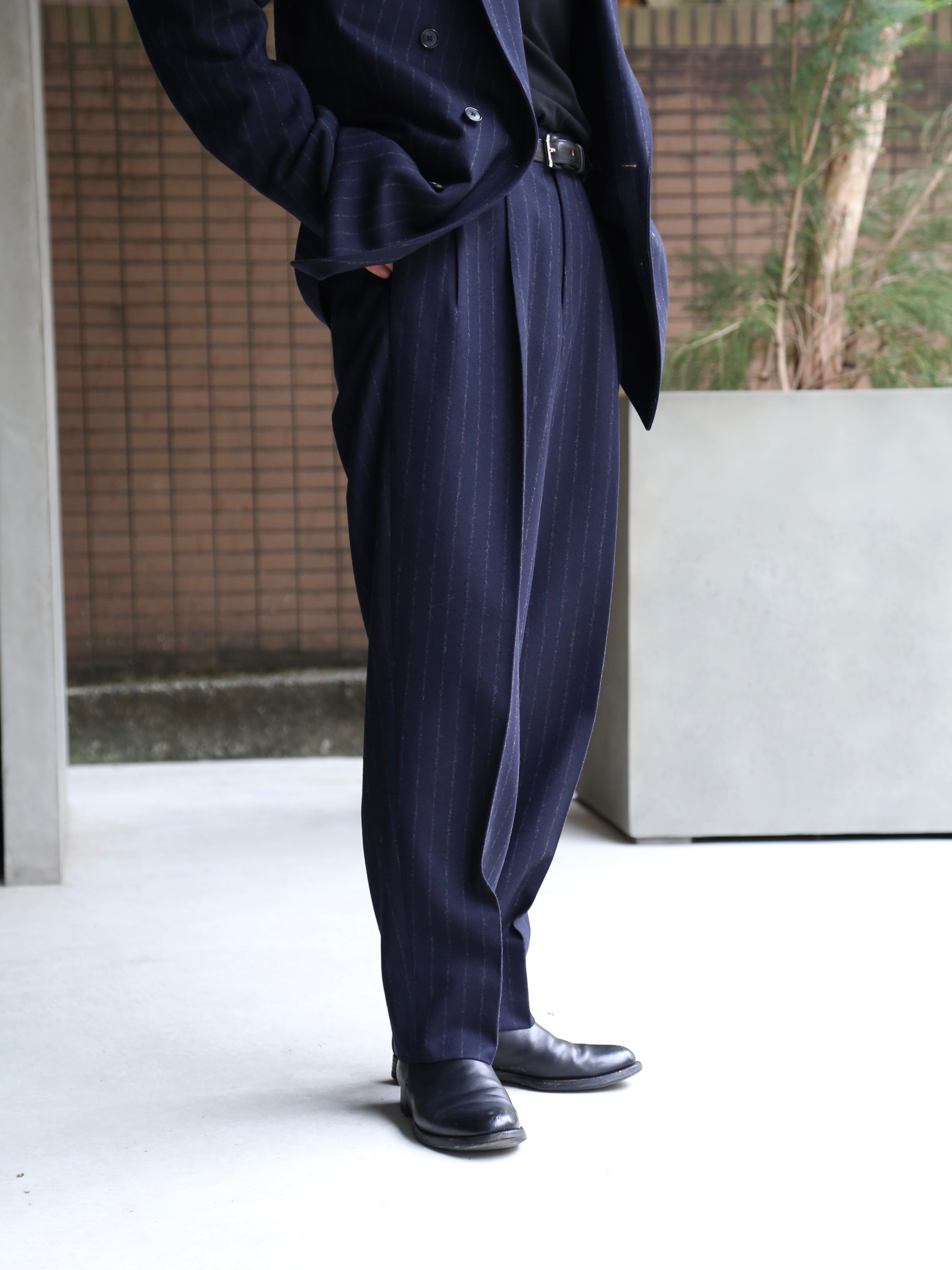 HEUGN】George wide stripe 2p – End on End.