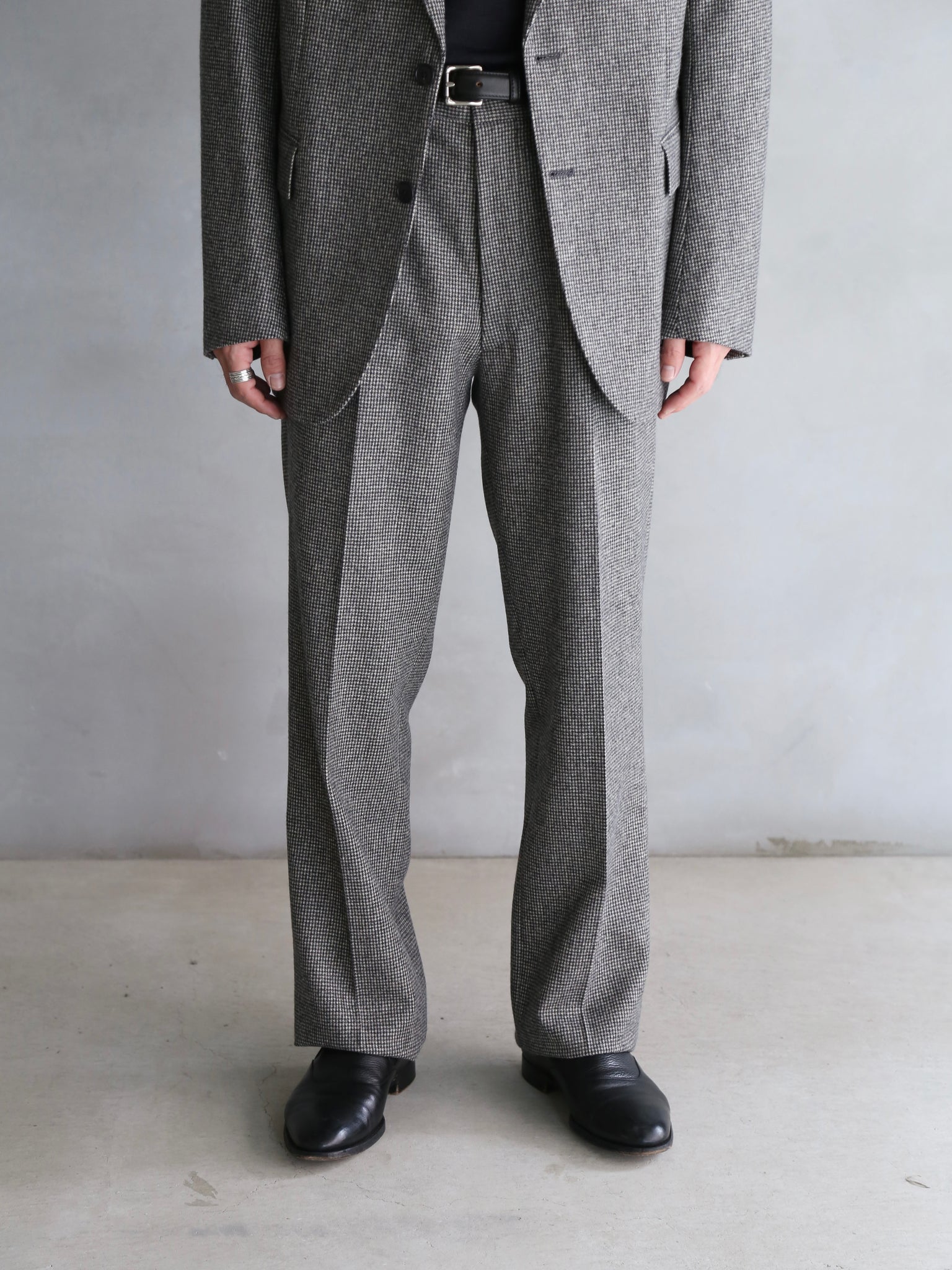 【HEUGN】Freddie  Hound Tooth Pants