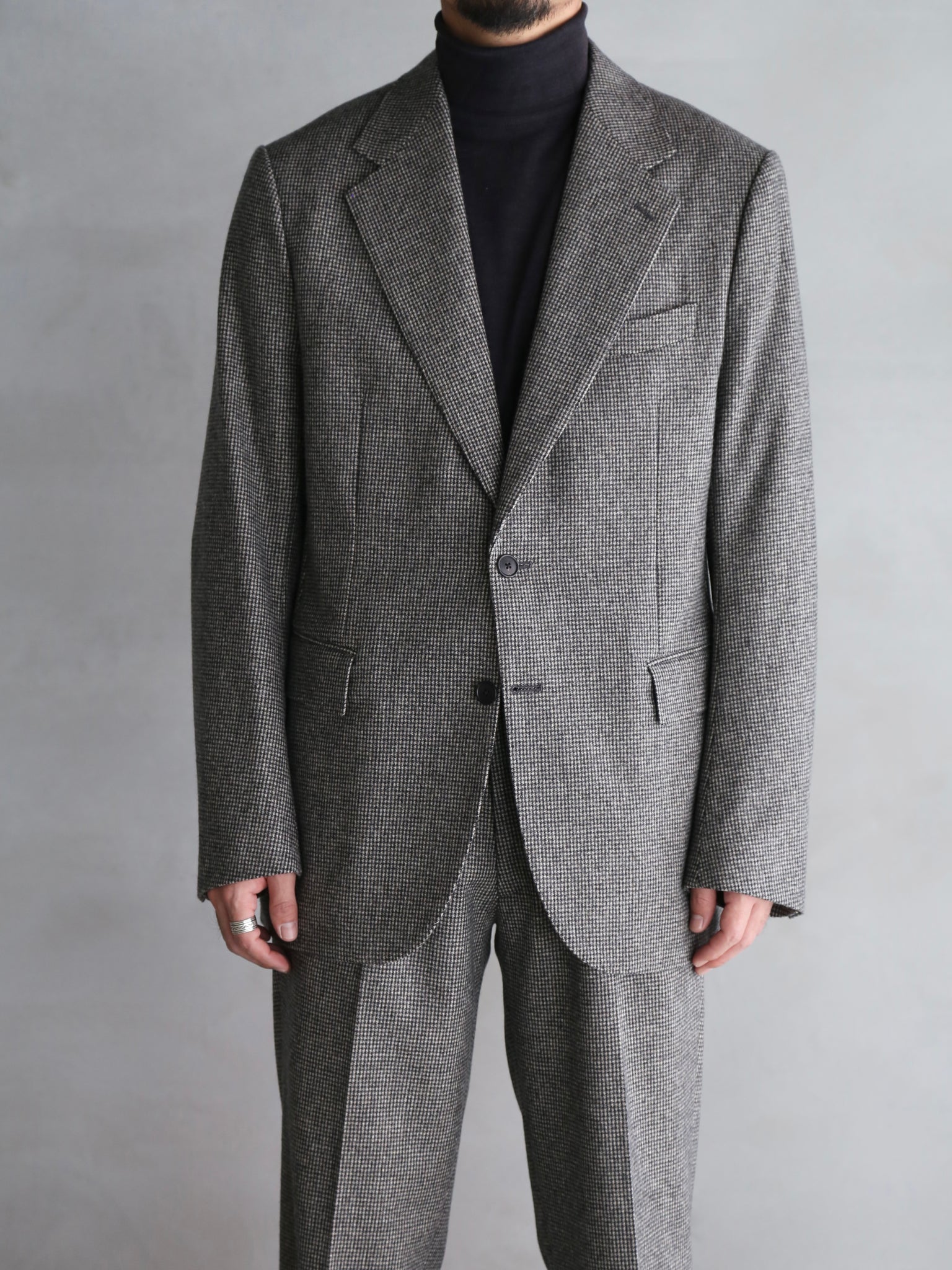 【HEUGN】Saint Hound tooth  WIDE 2B