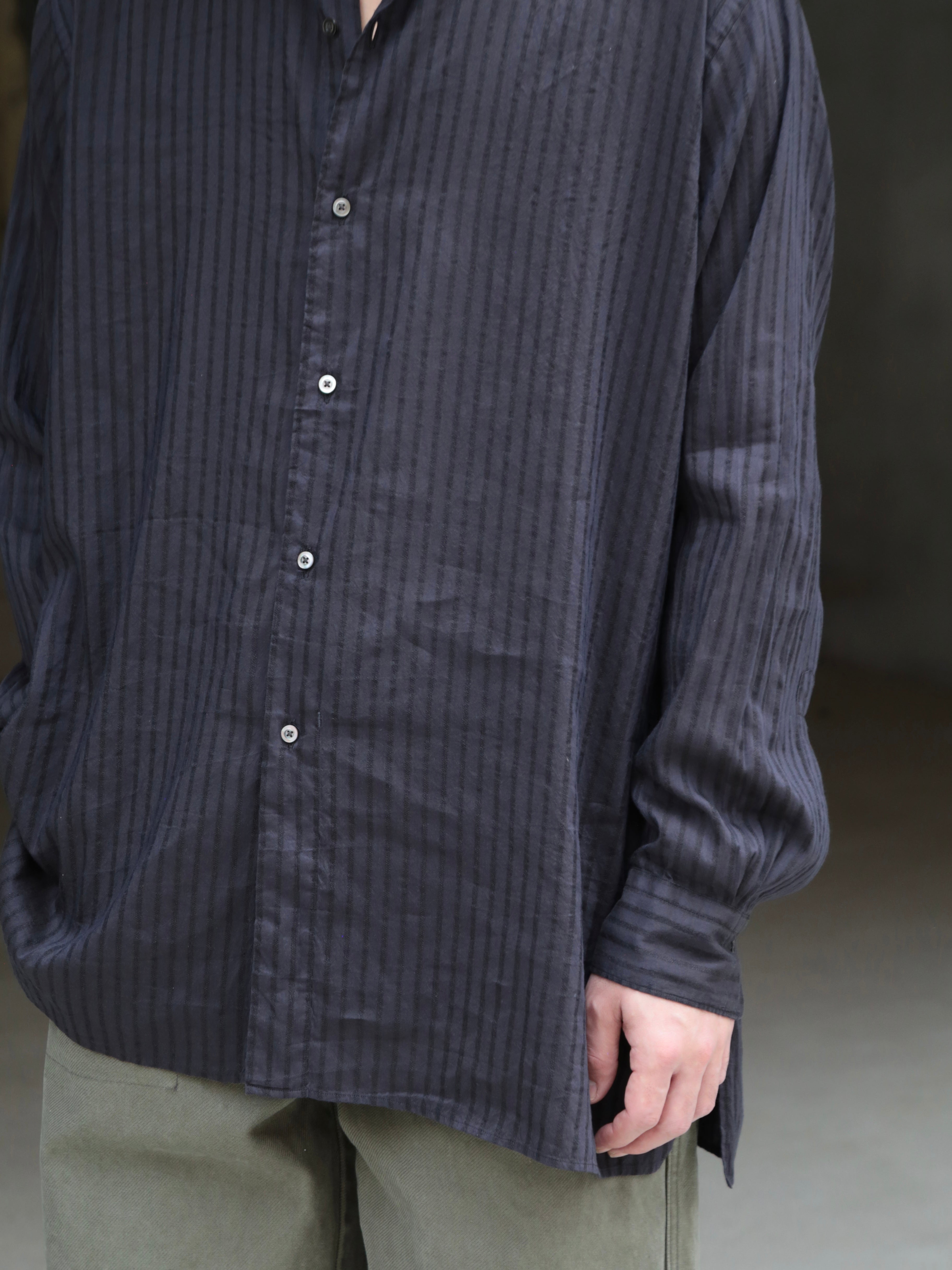 HEUGN】Morris LINO silk Jqd – End on End.
