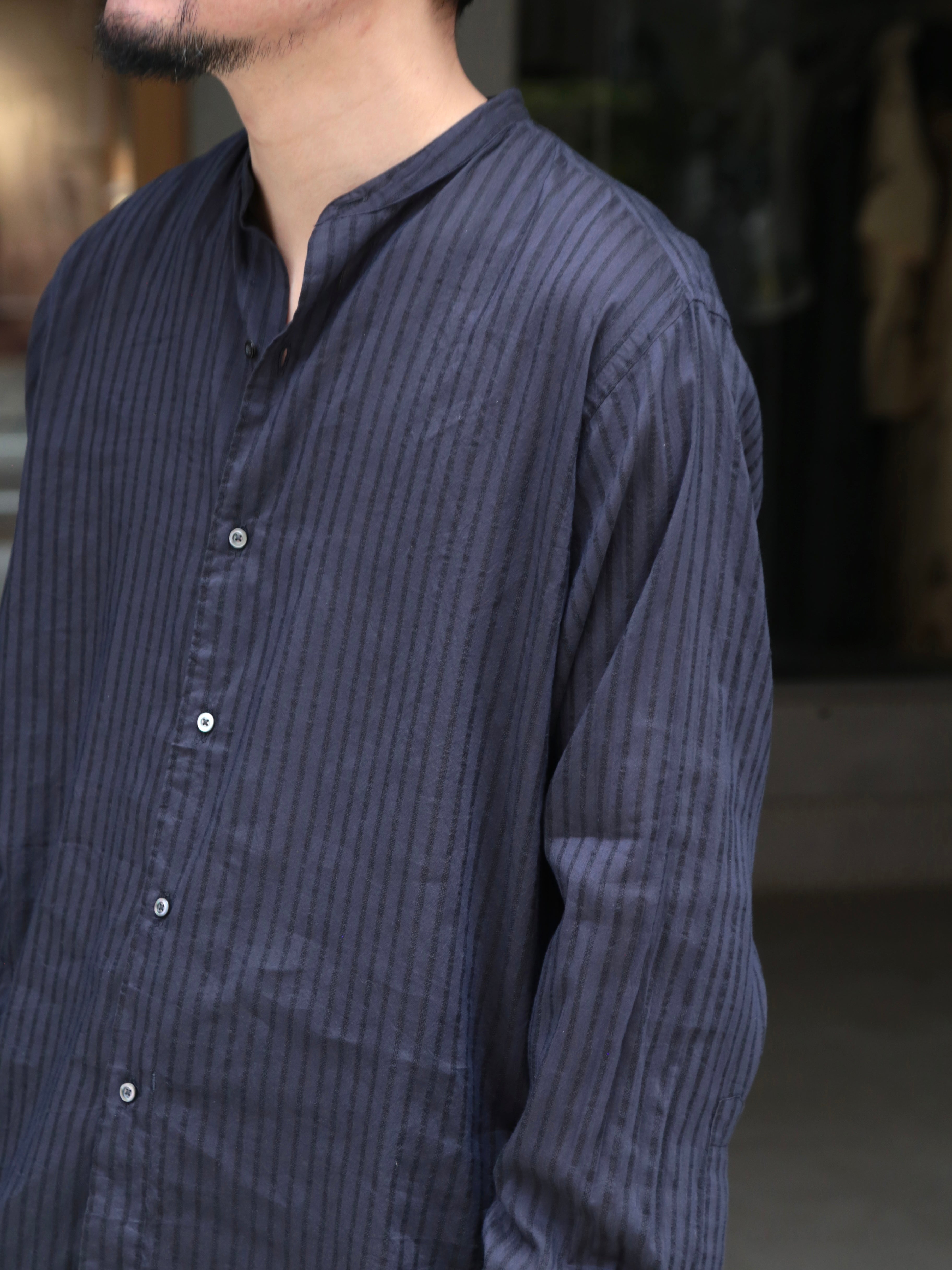 HEUGN】Morris LINO silk Jqd – End on End.