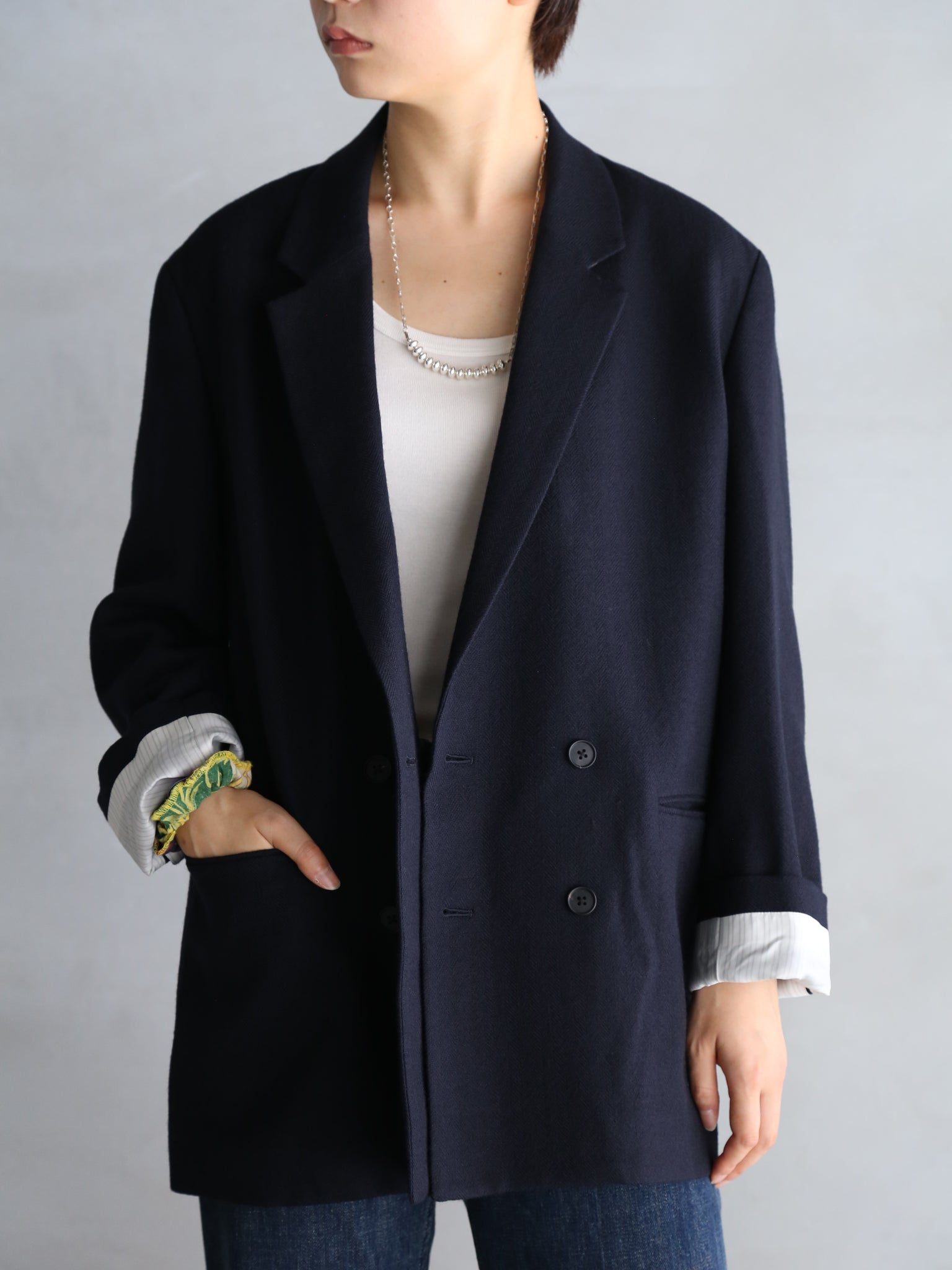 【seya.】SEYA. TAILORED W JACKET