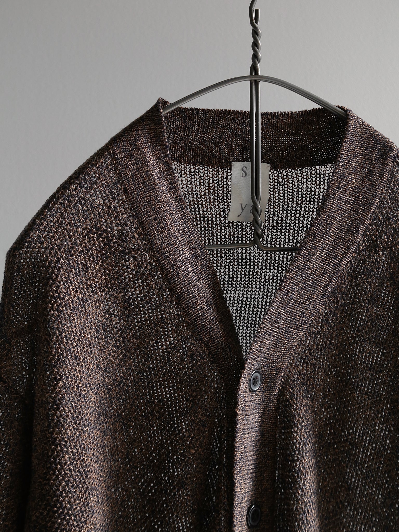 seya.】KOMOREBI CARDIGAN – End on End. seya.】KOMOREBI CARDIGAN – End on End.