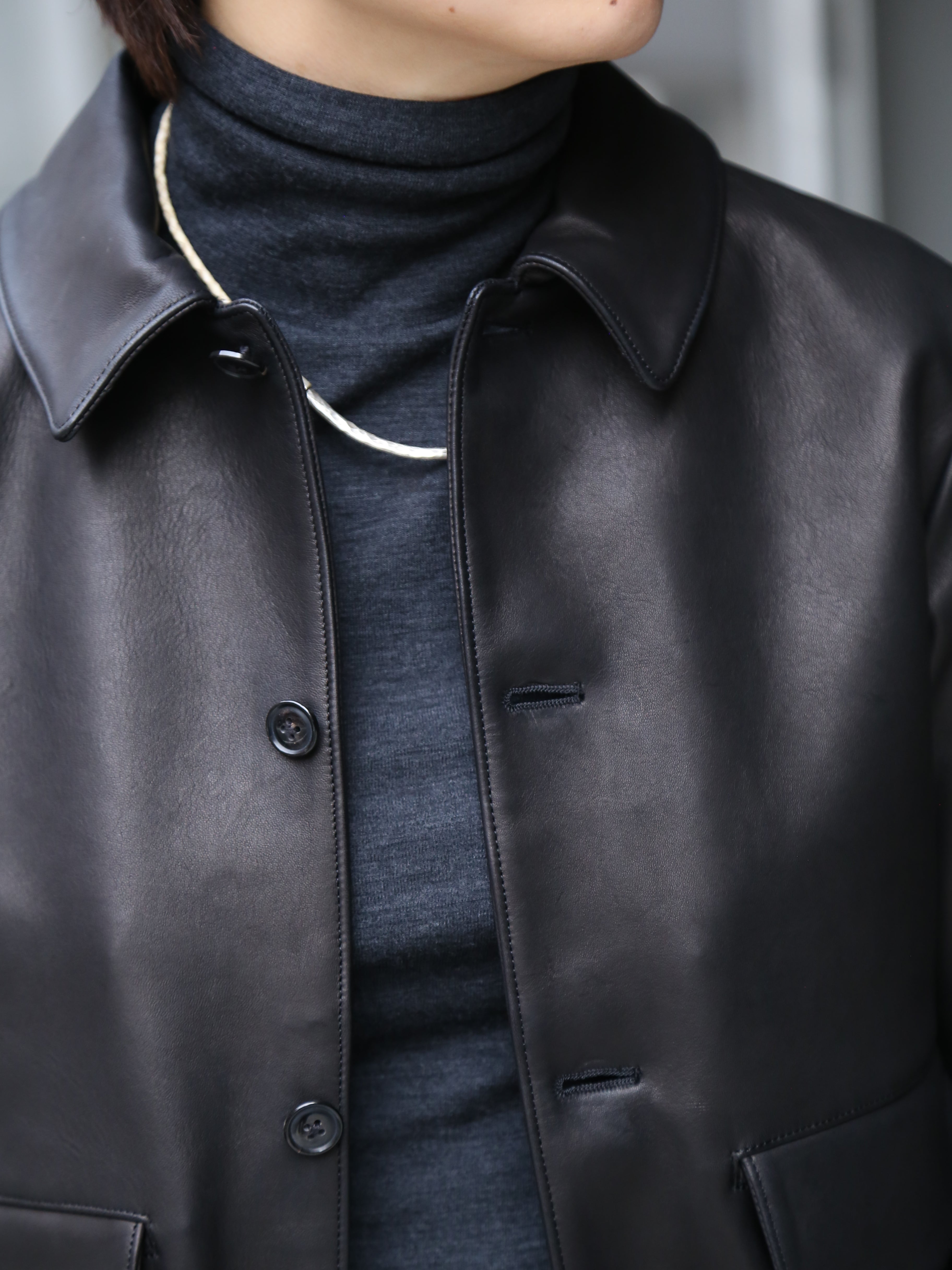 blurhms】Lamb Leather Jacket (Womens) – End on End.