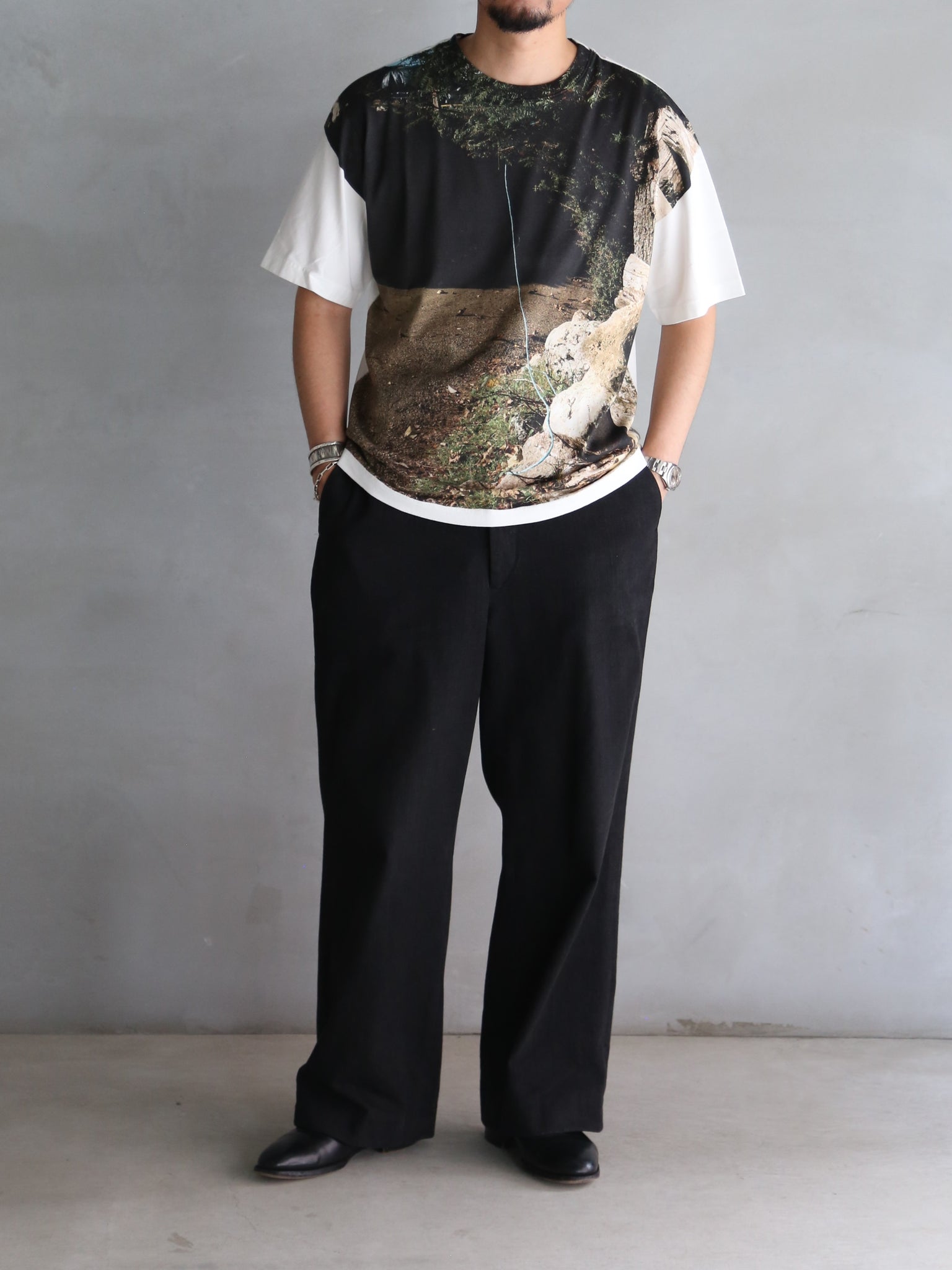 【seya.】PRINTED T-SHIRT
