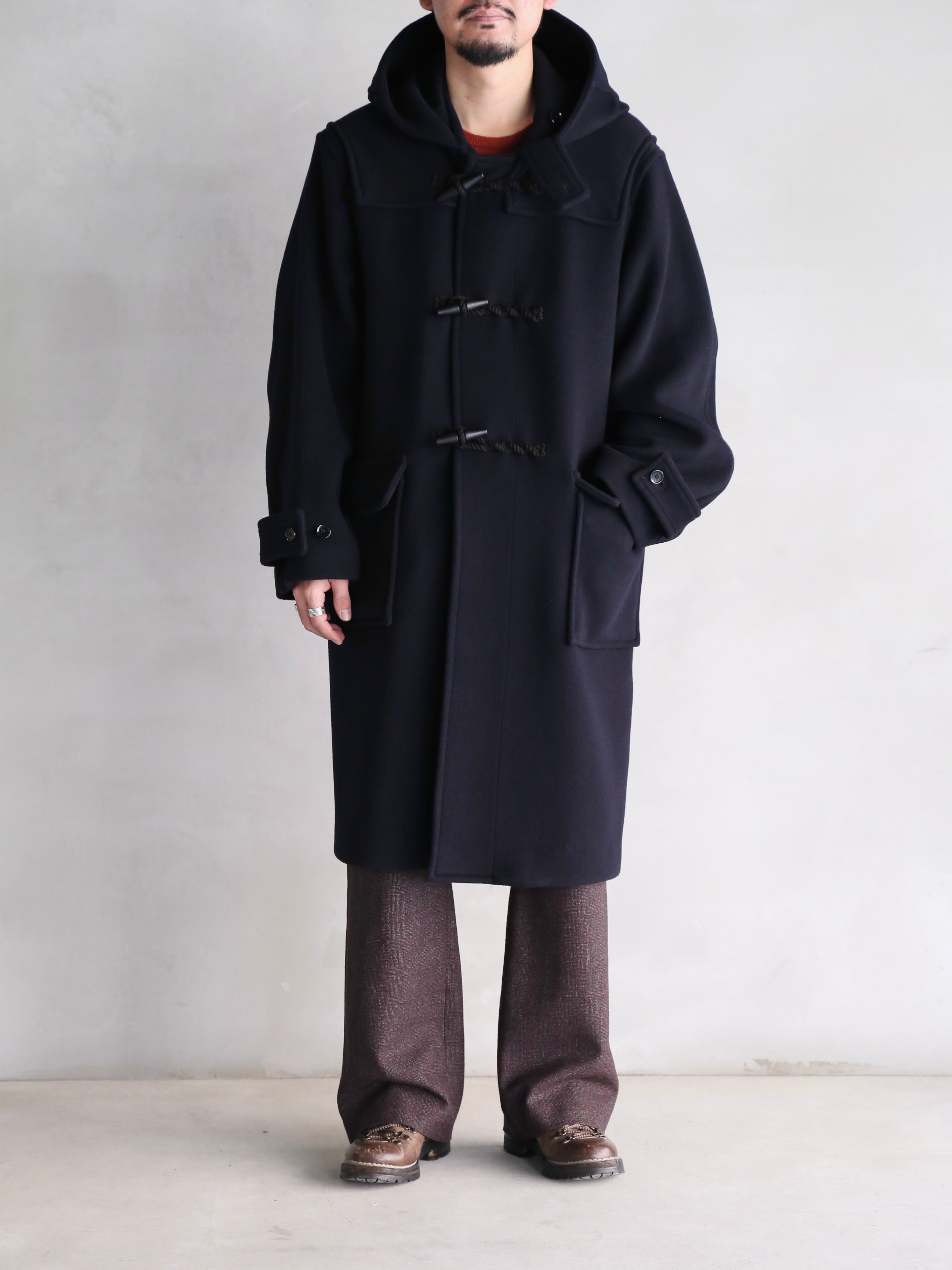 blurhmsROOTSTOCK】Wool Felton Duffle Coat (Mens&Womens) – End on End.