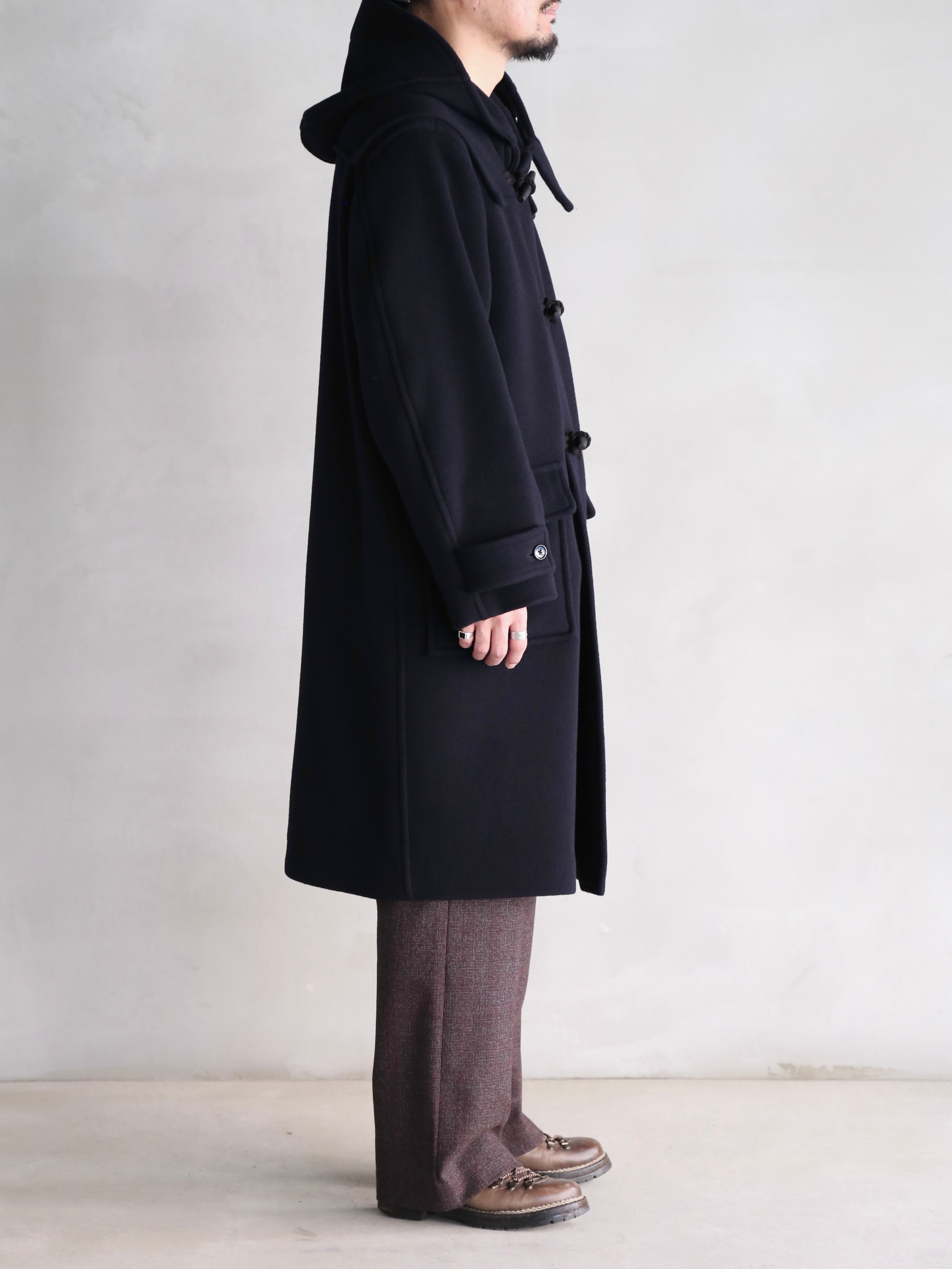 blurhmsROOTSTOCK】Wool Felton Duffle Coat (Mens&Womens) – End on End.