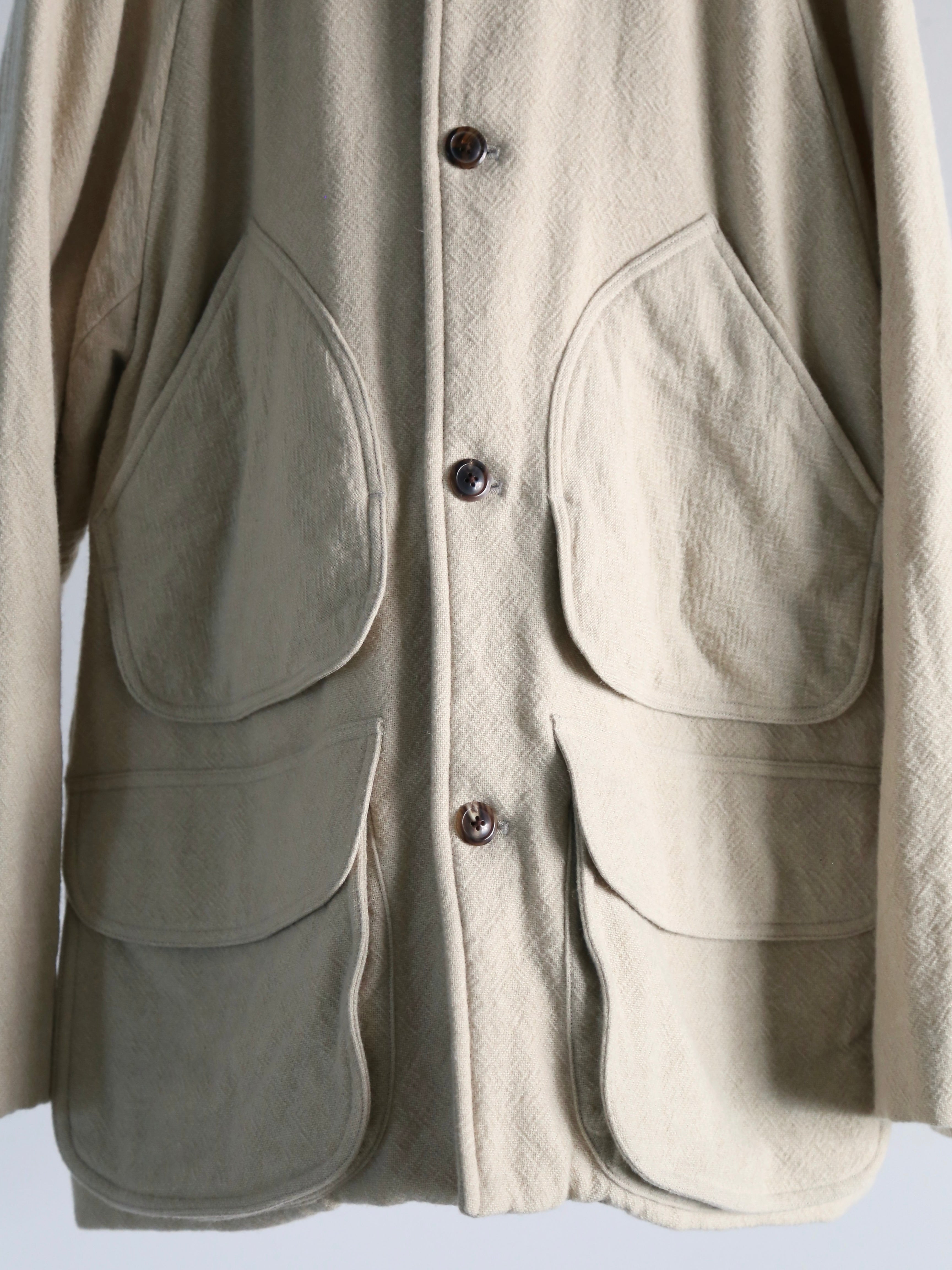 blurhms for END ON END.】Classic Wool Hunting Jacket EX – End on End.