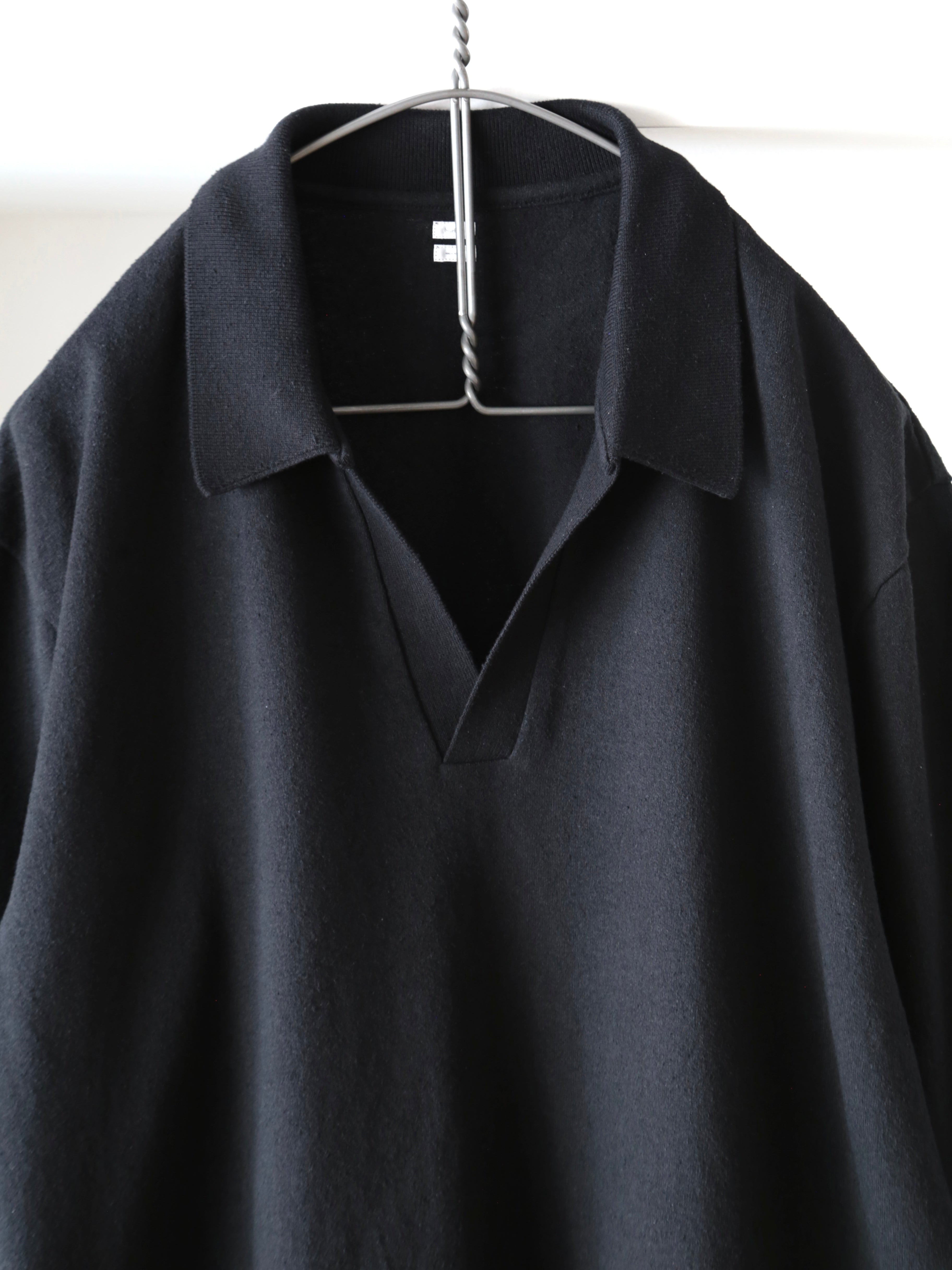 blurhms】Co/Silk Nep Skipper Cropped Sleeve (Mens) – End on End.