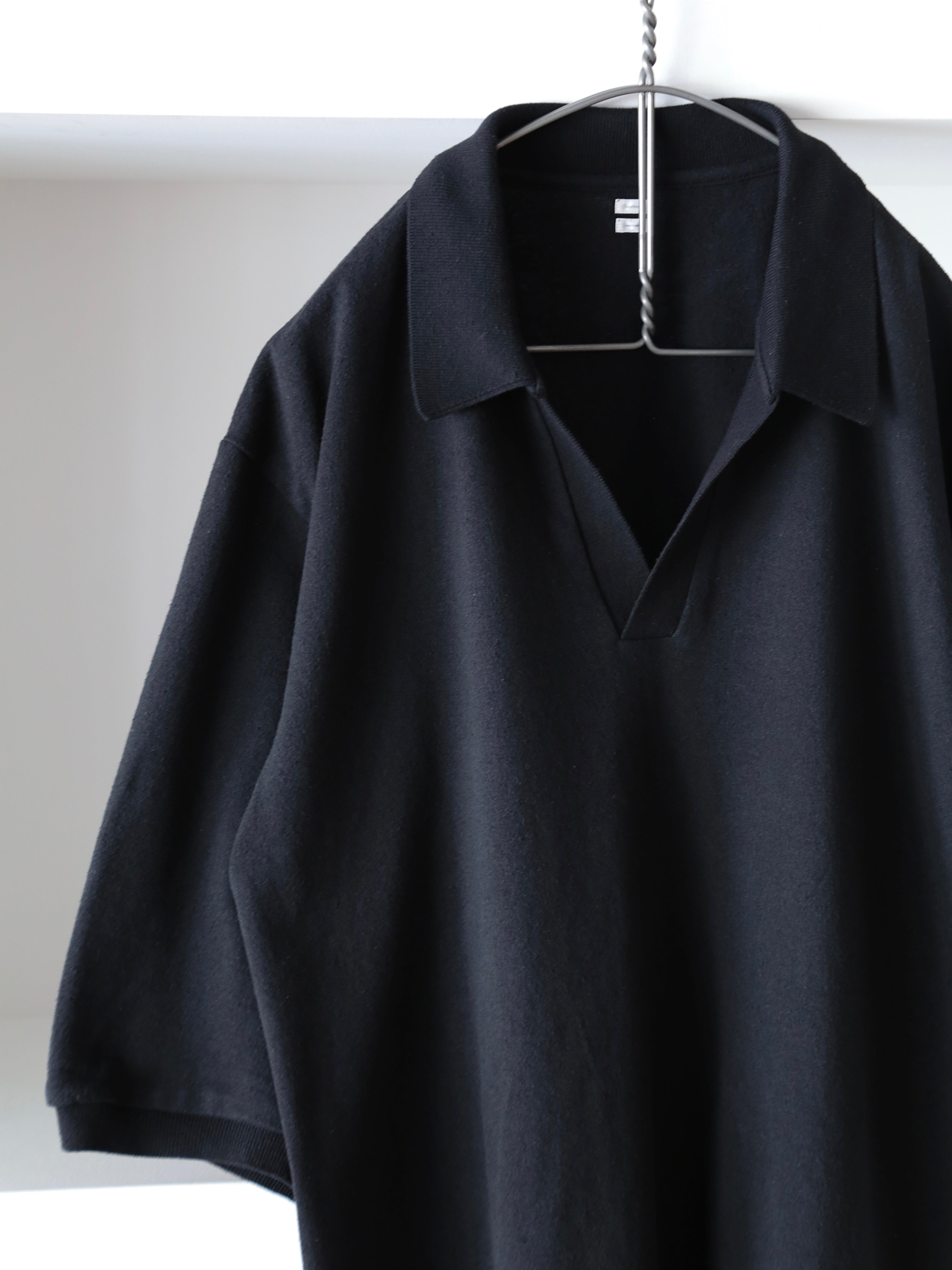 blurhms】Co/Silk Nep Skipper Cropped Sleeve (Mens) – End on End.