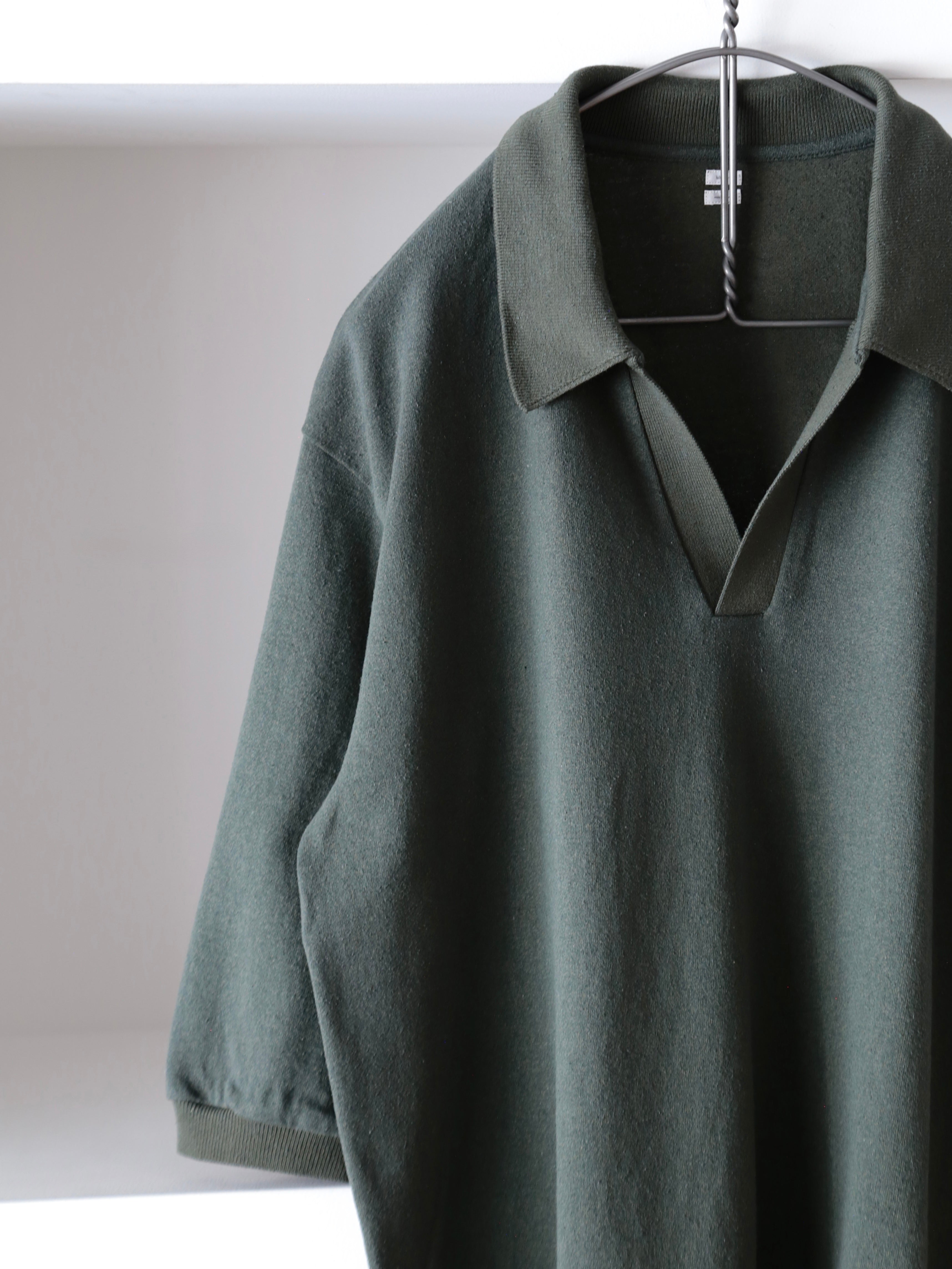blurhms】Co/Silk Nep Skipper Cropped Sleeve (Mens) – End on End.