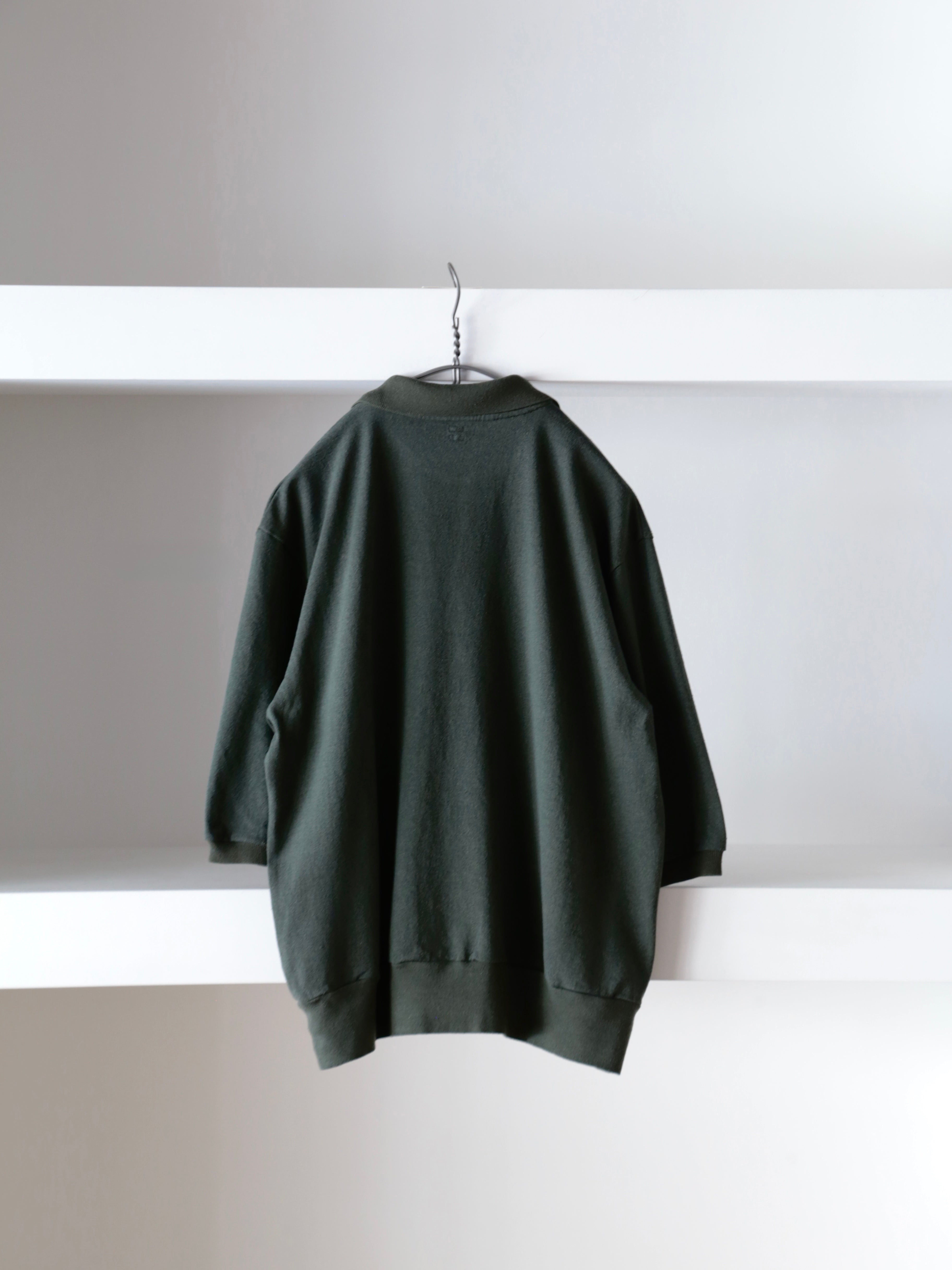 blurhms】Co/Silk Nep Skipper Cropped Sleeve (Mens) – End on End.
