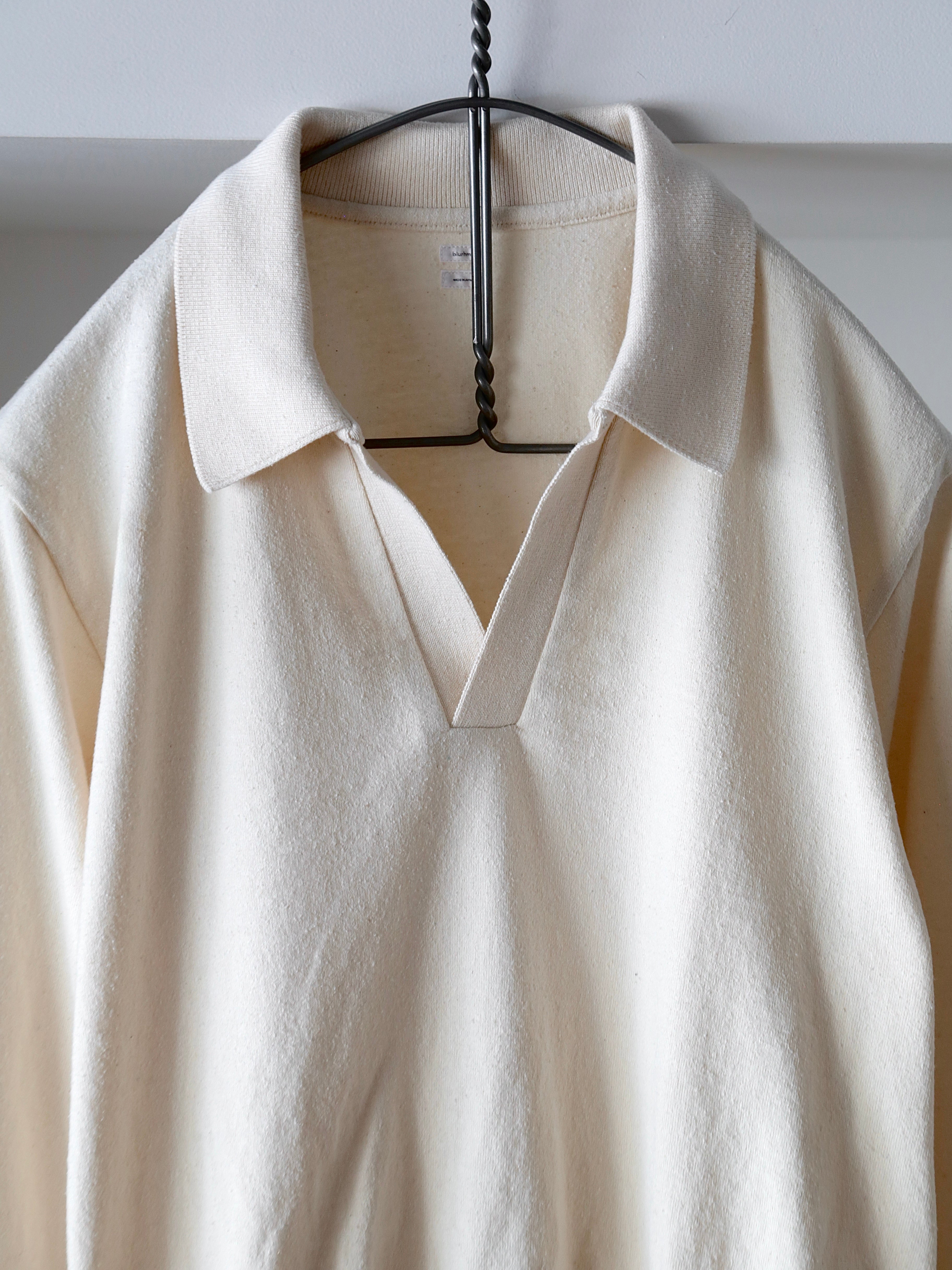 blurhms】Co/Silk Nep Skipper Cropped Sleeve (Womens) – End on End.
