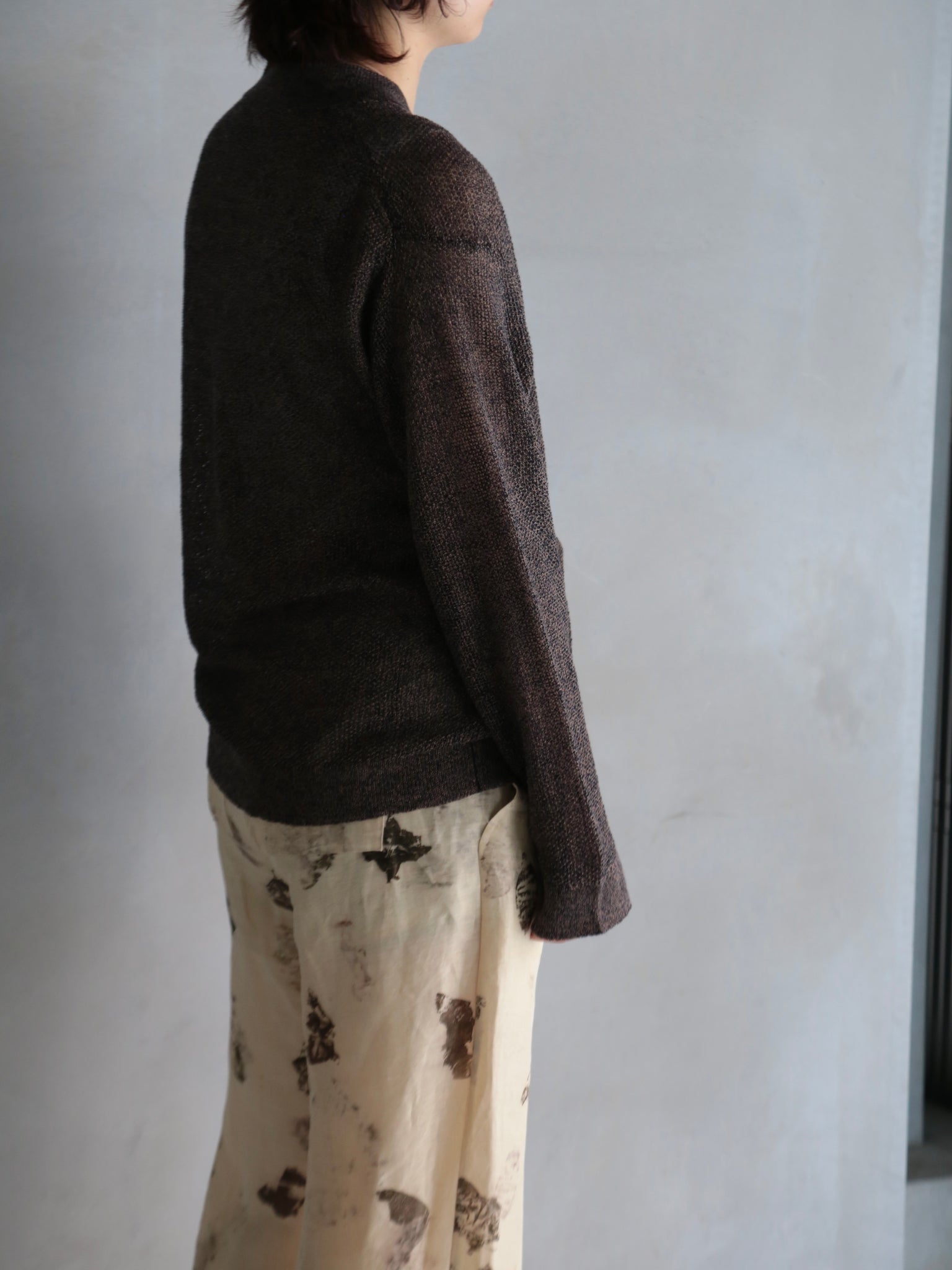 seya.】KOMOREBI CARDIGAN – End on End. seya.】KOMOREBI CARDIGAN – End on End.