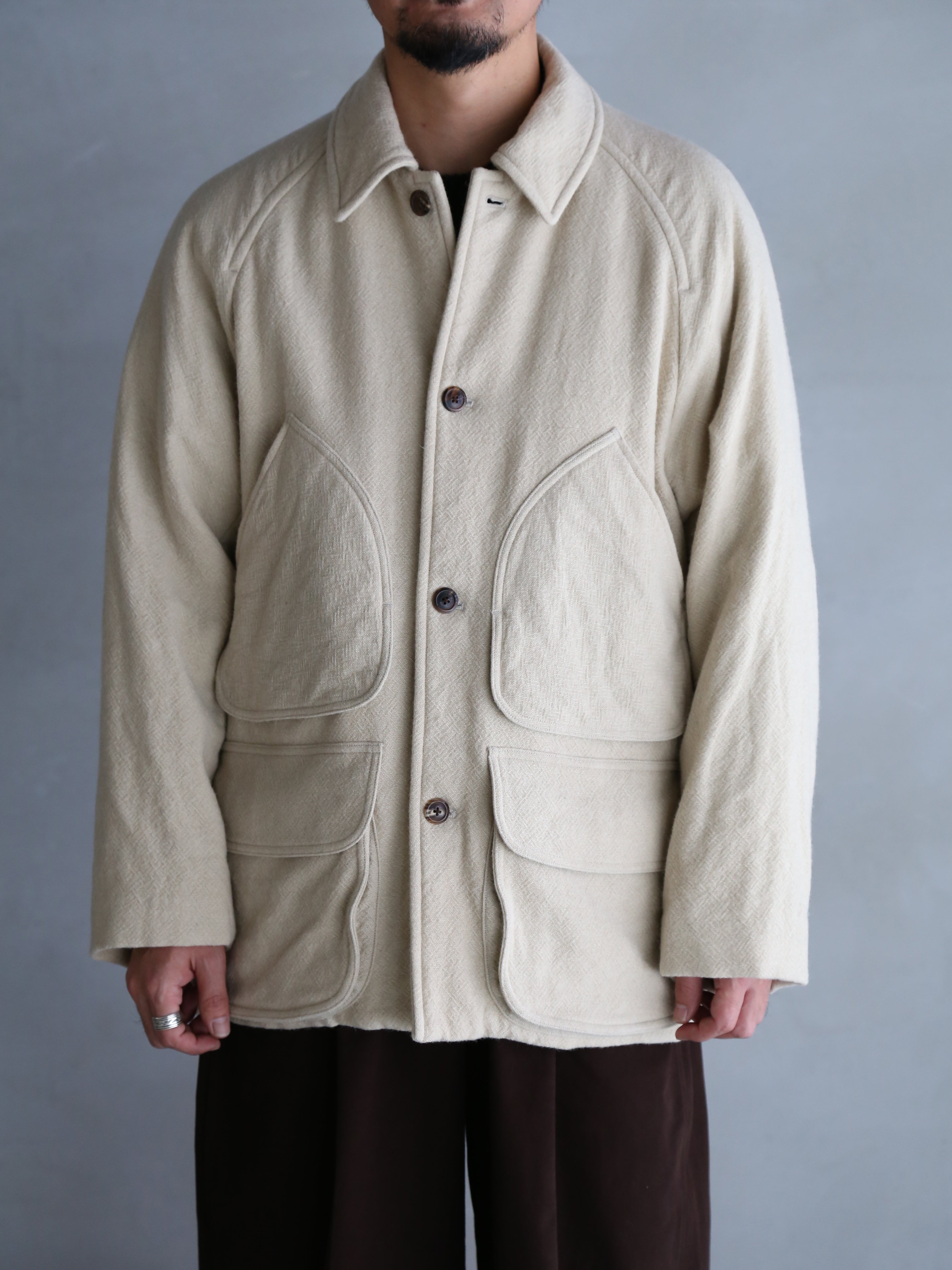 blurhms for END ON END.】Classic Wool Hunting Jacket EX – End on End.