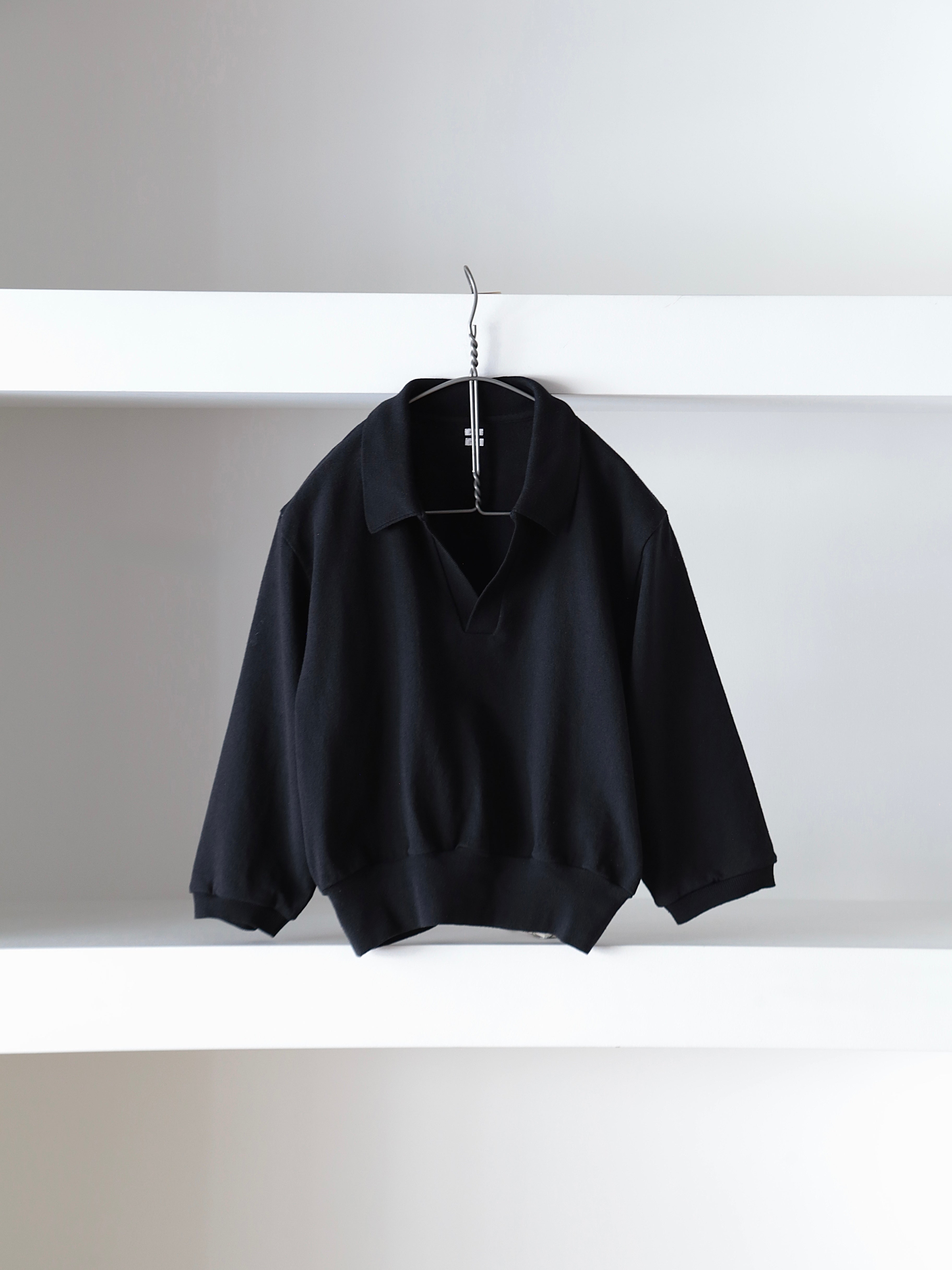 blurhms】Co/Silk Nep Skipper Cropped Sleeve (Womens) – End on End.