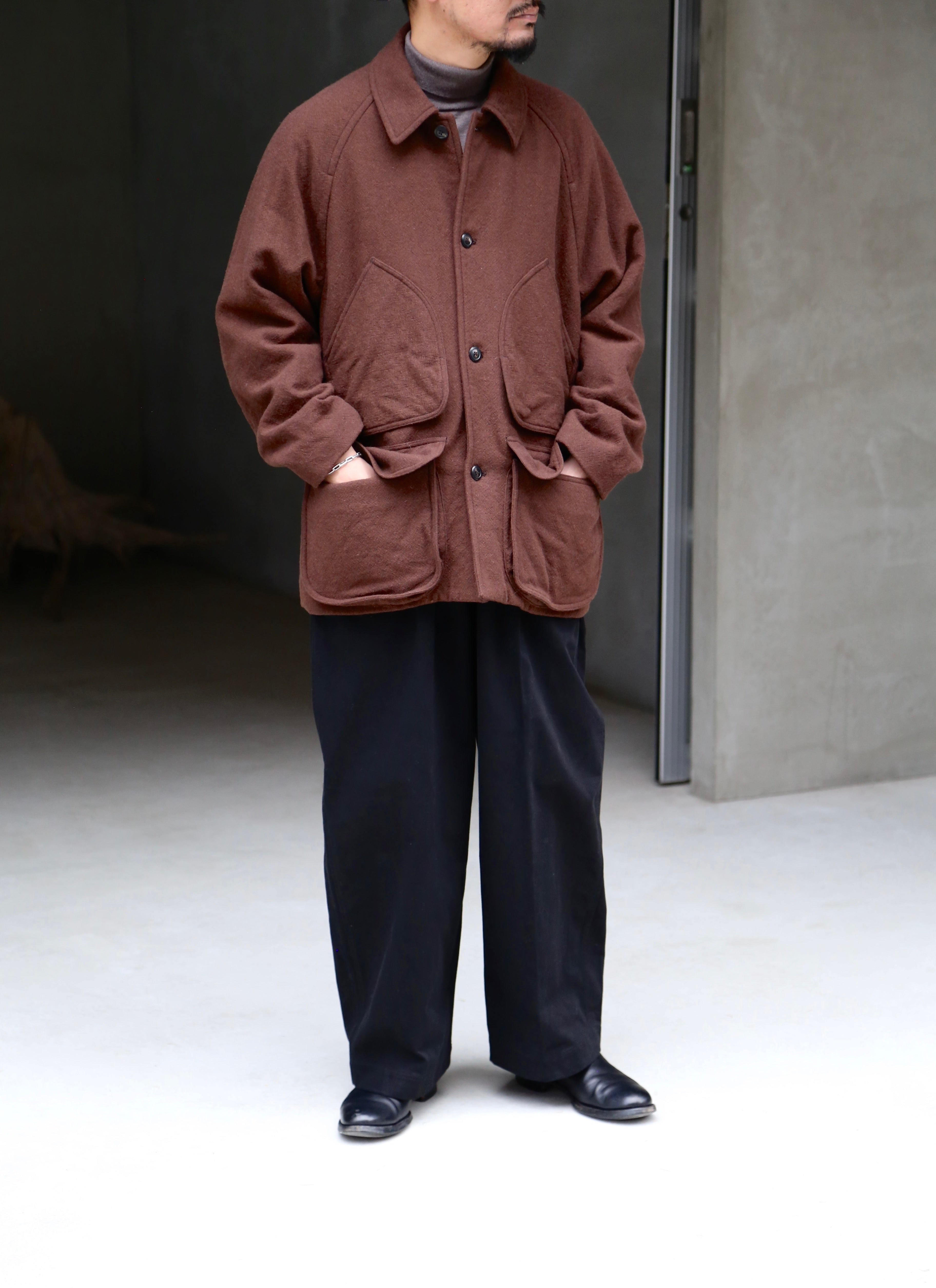 blurhms for END ON END.】Classic Wool Hunting Jacket EX – End on End.