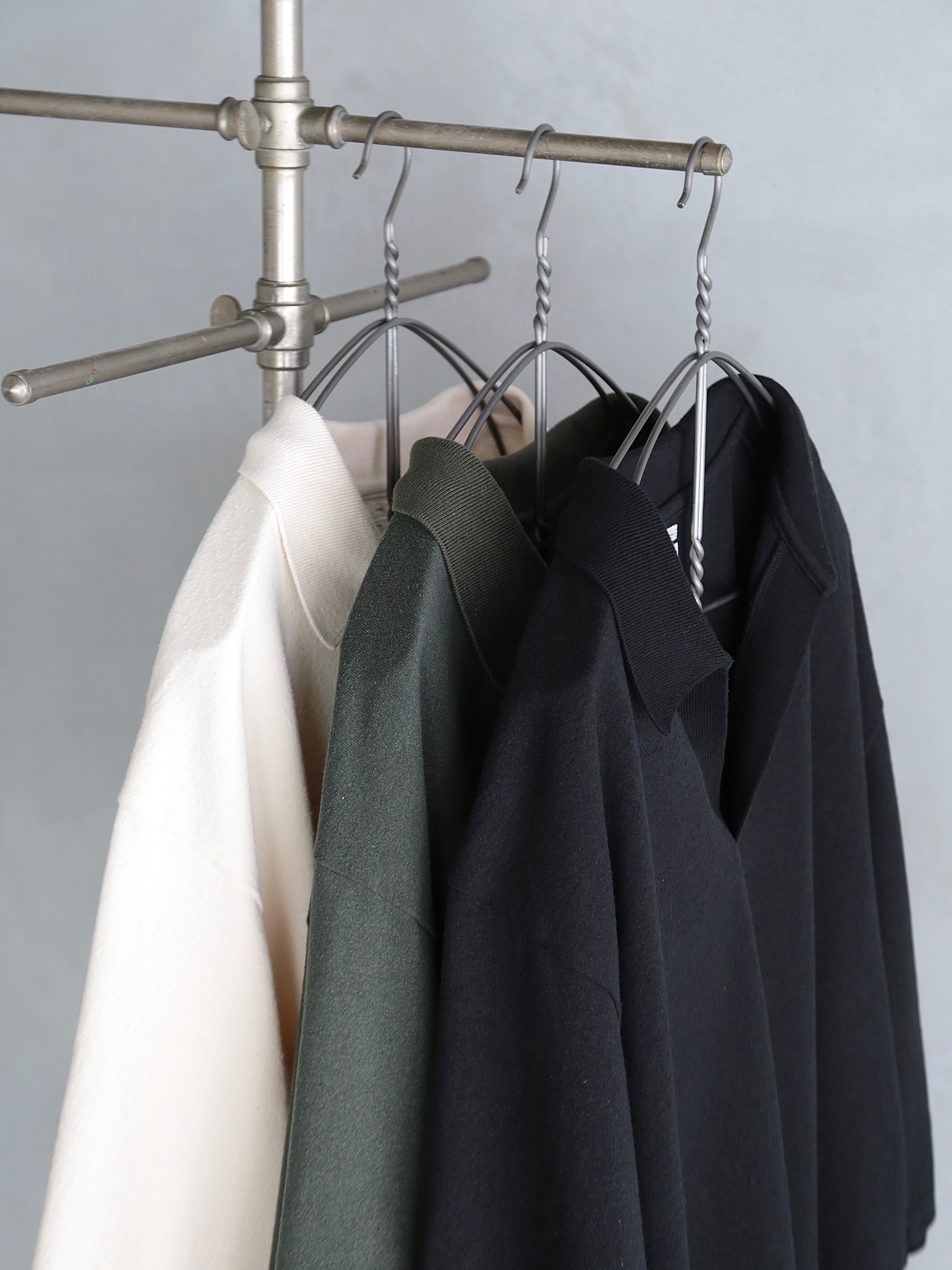blurhms】Co/Silk Nep Skipper Cropped Sleeve (Mens) – End on End.