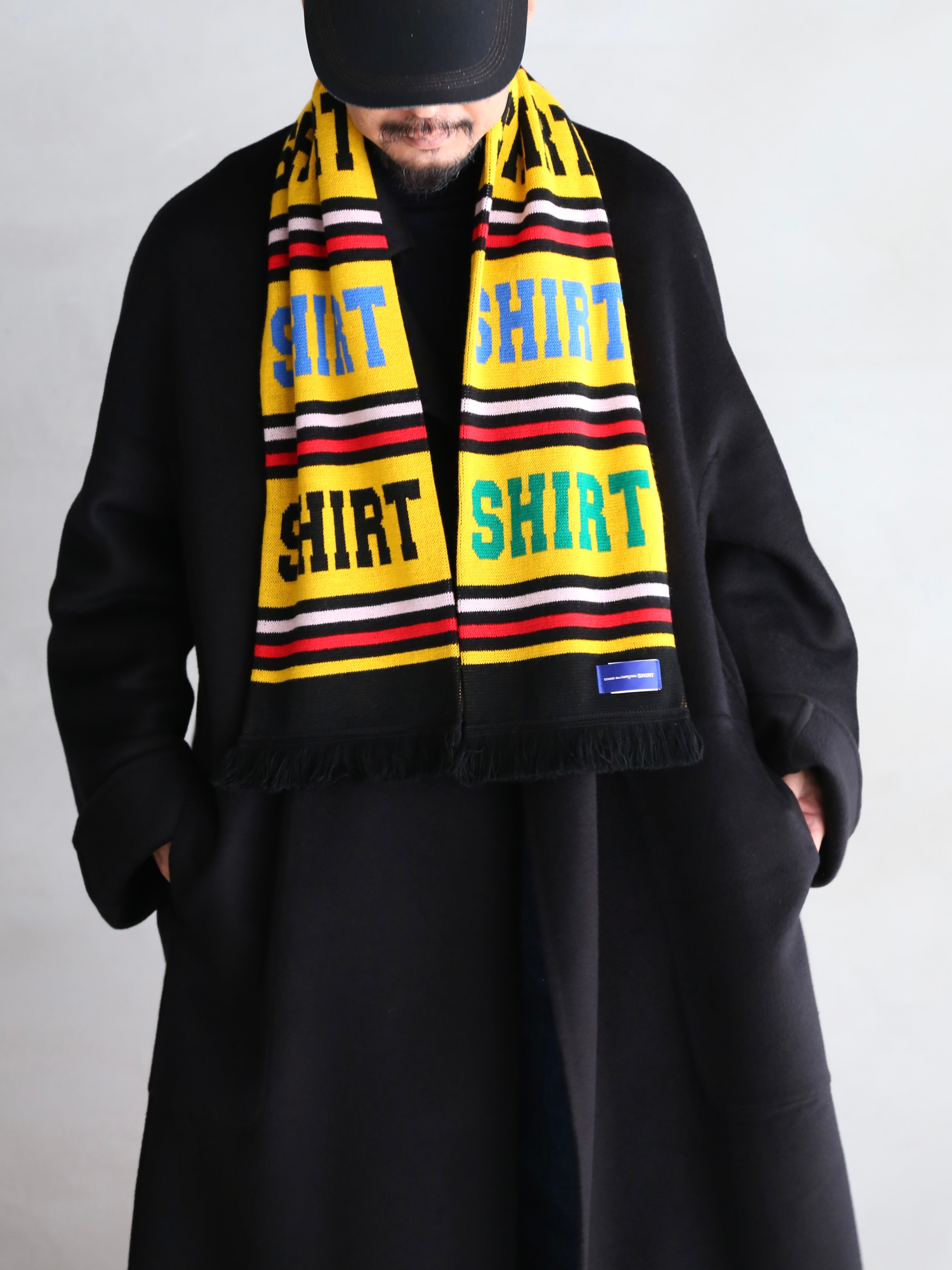 COMME des GARCONS SHIRT】Football Scarf – End on End.
