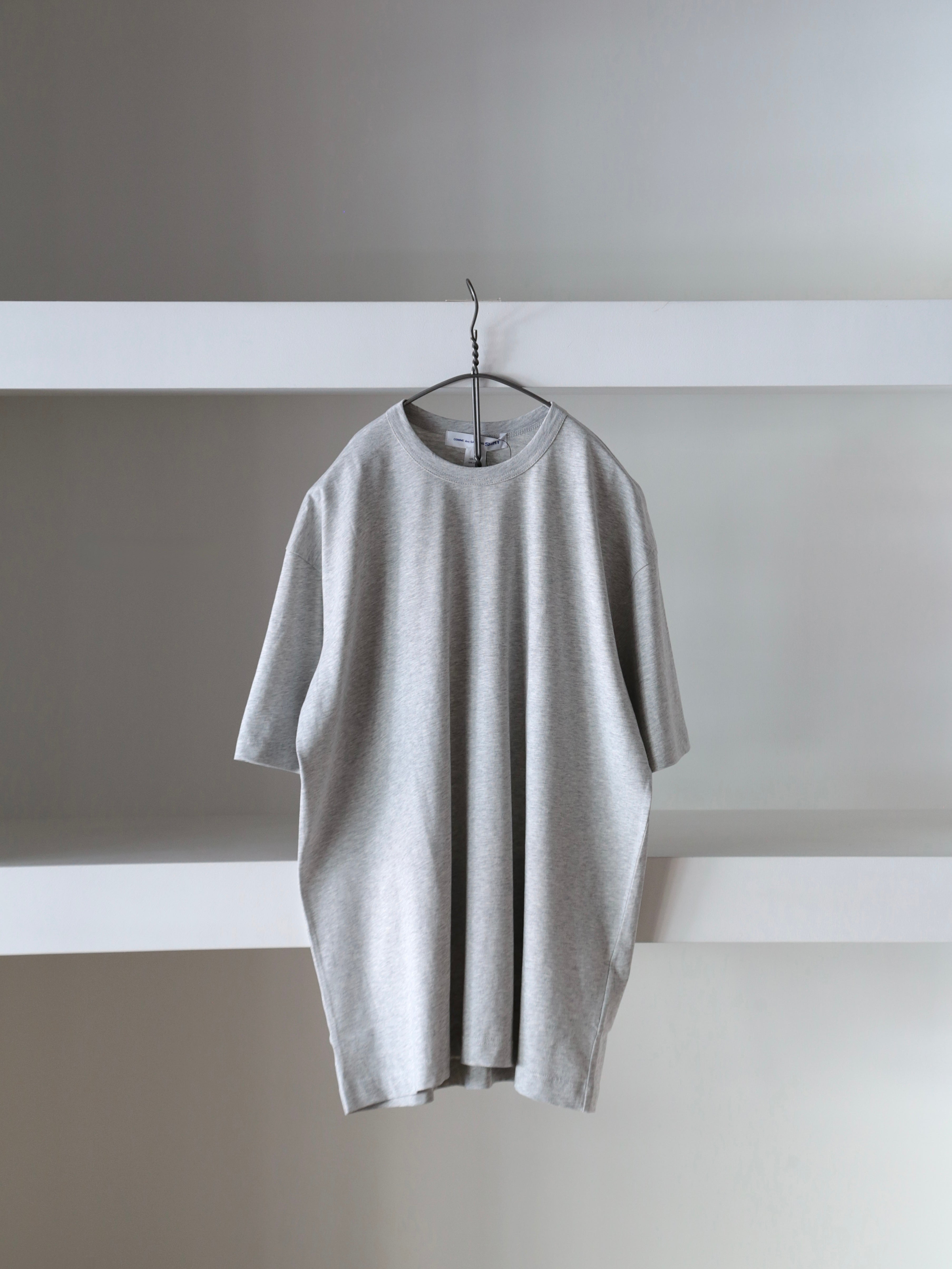 COMME des GARCONS SHIRT】printed cotton jersey OVERSIZED T Shirt