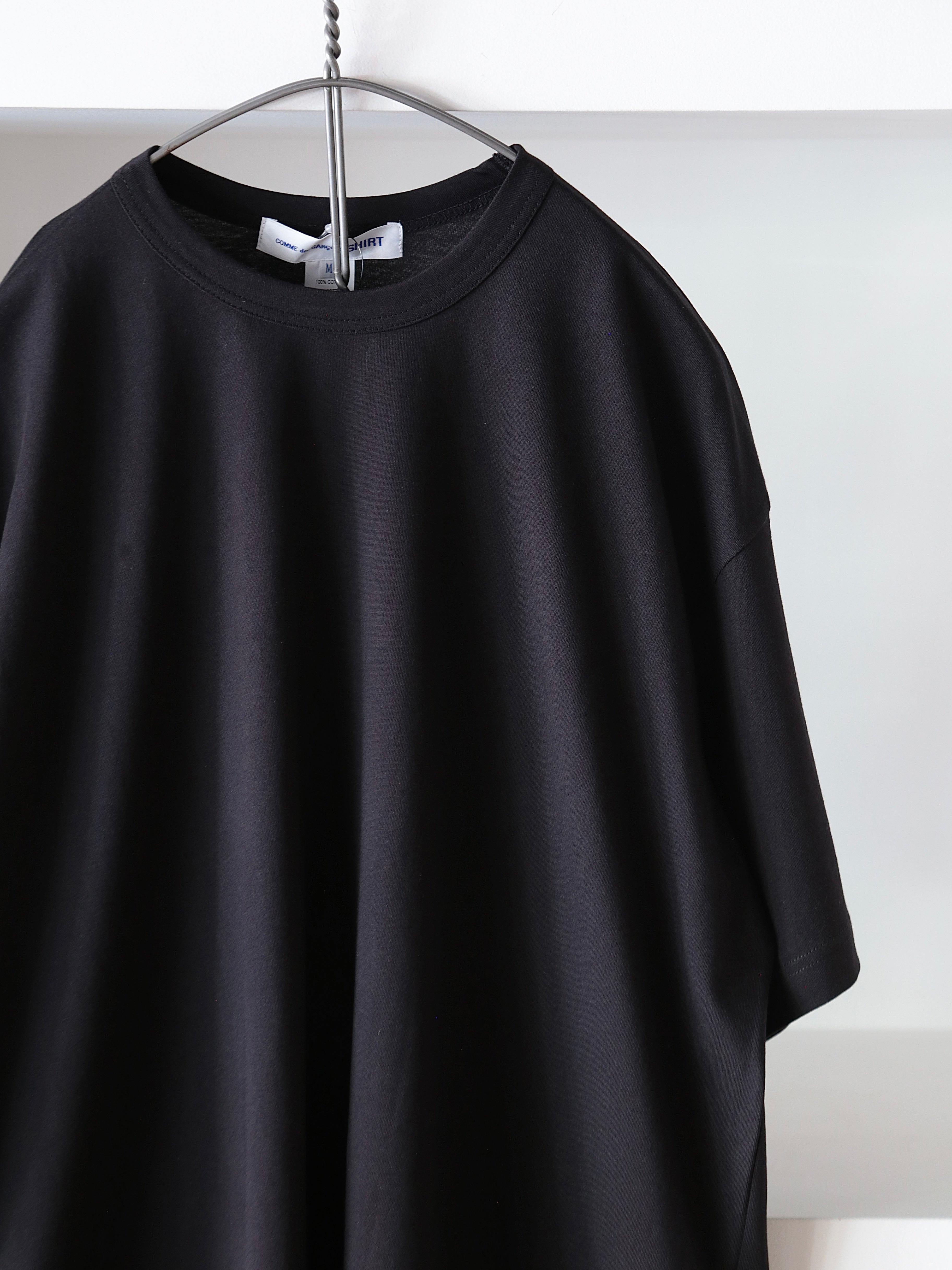 COMME des GARCONS SHIRT】printed cotton jersey OVERSIZED T Shirt