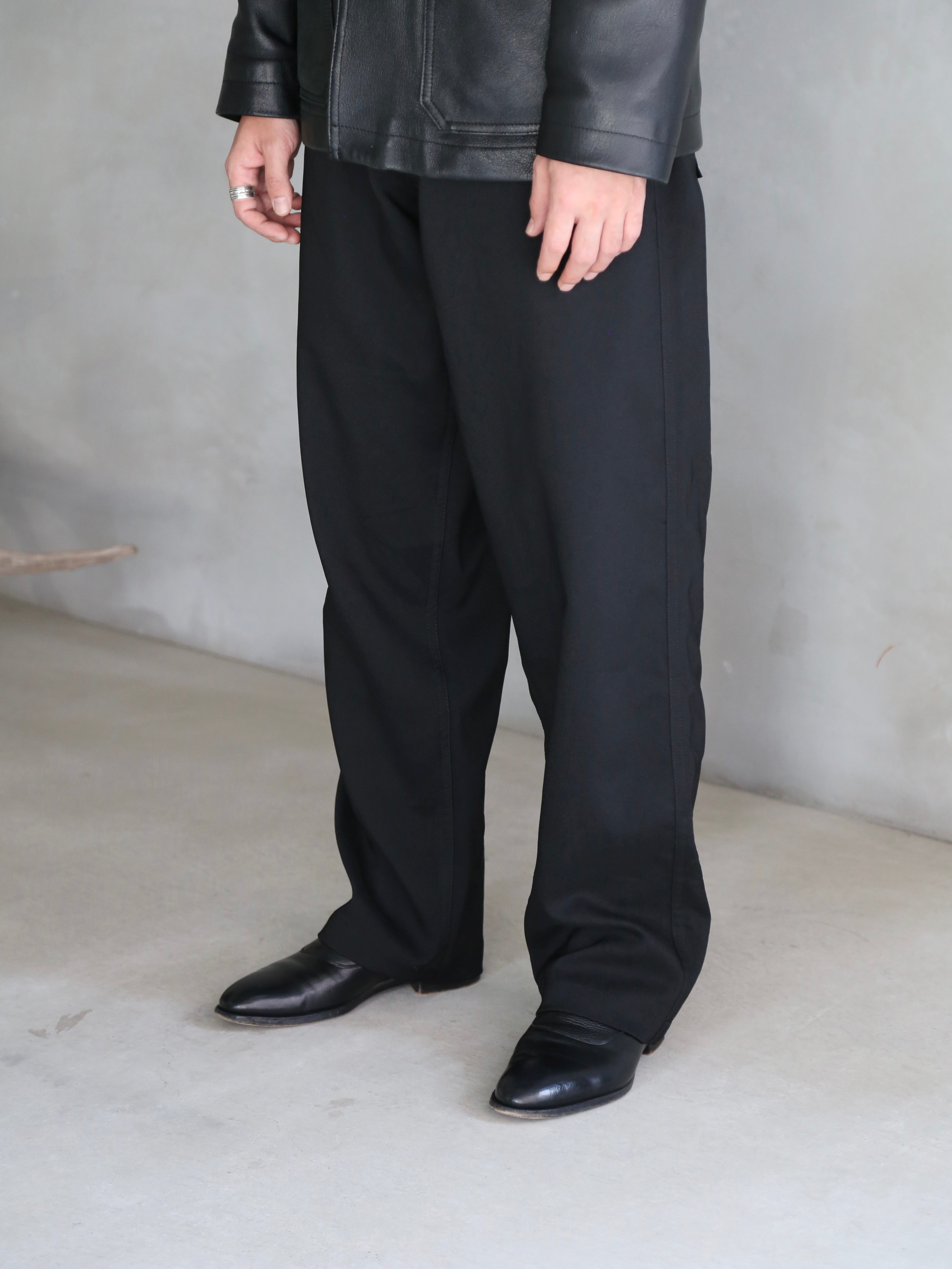 COMME des GARCONS SHIRT】Tapered Leg Trousers – End on End.