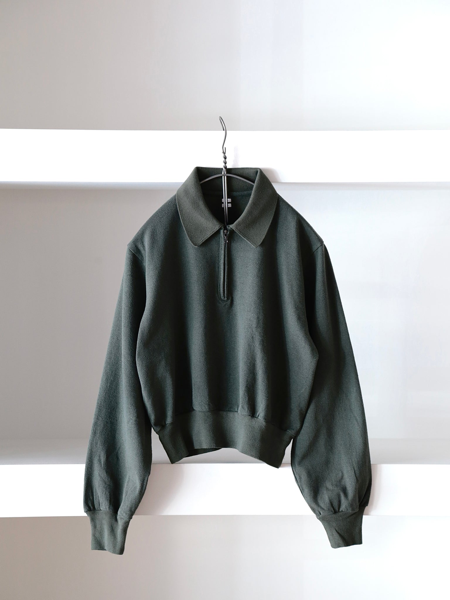 blurhms】Co/Silk Nep Harf-Zip P/O (Womens) – End on End.