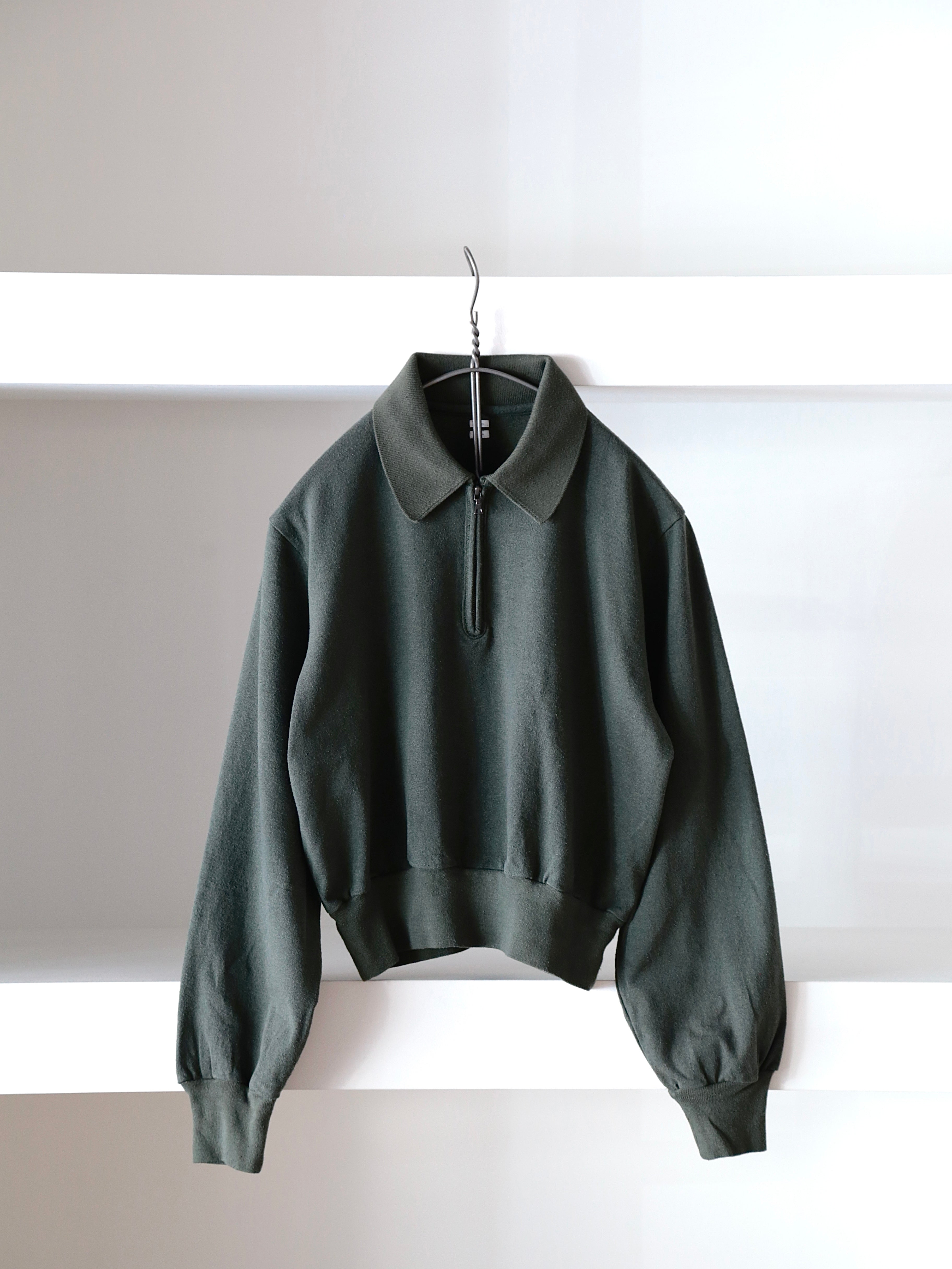 blurhms】Co/Silk Nep Harf-Zip P/O (Womens) – End on End.