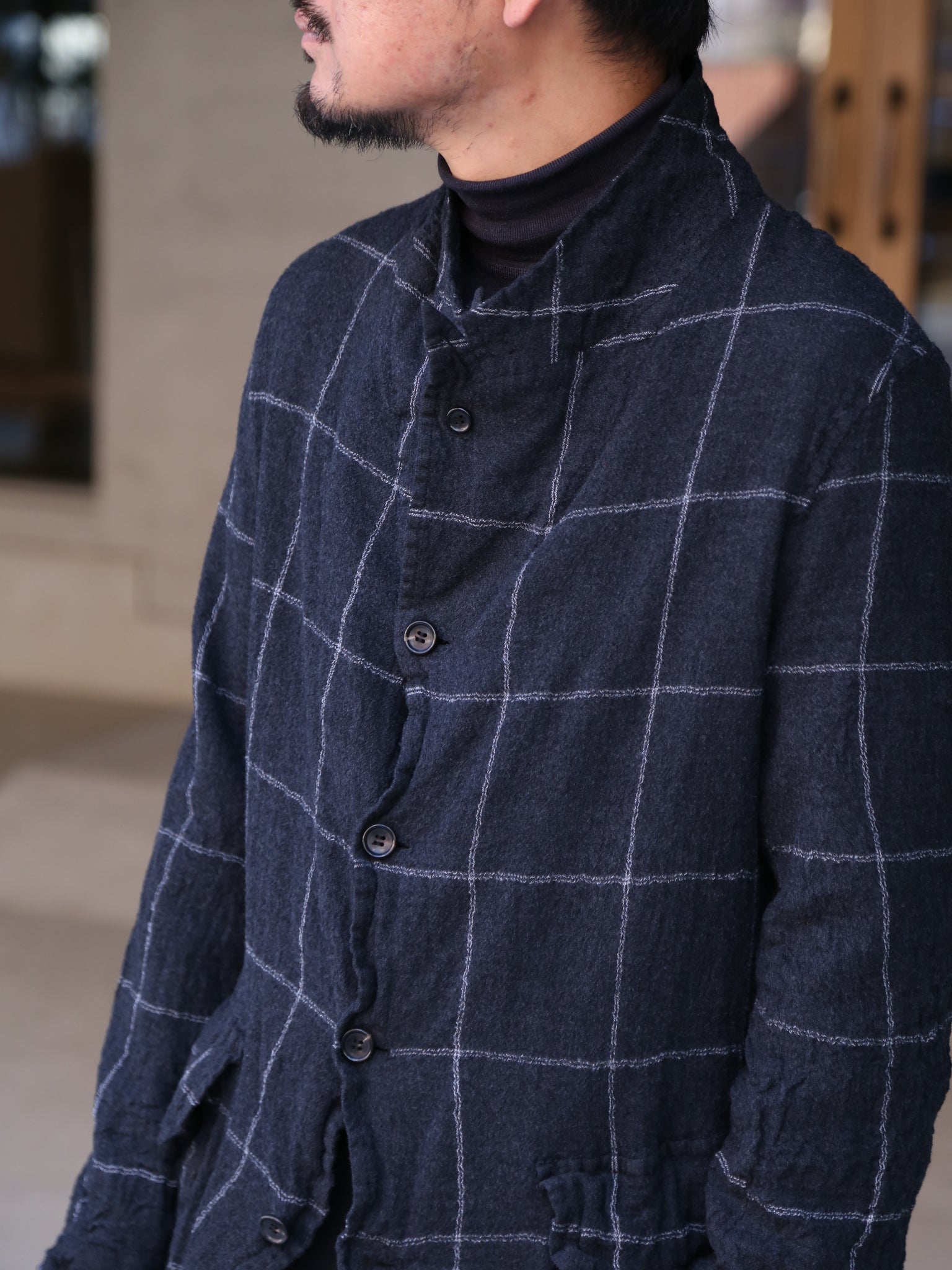 【COMME des GARCONS SHIRT】Window Pane Check Jacket – End on End.