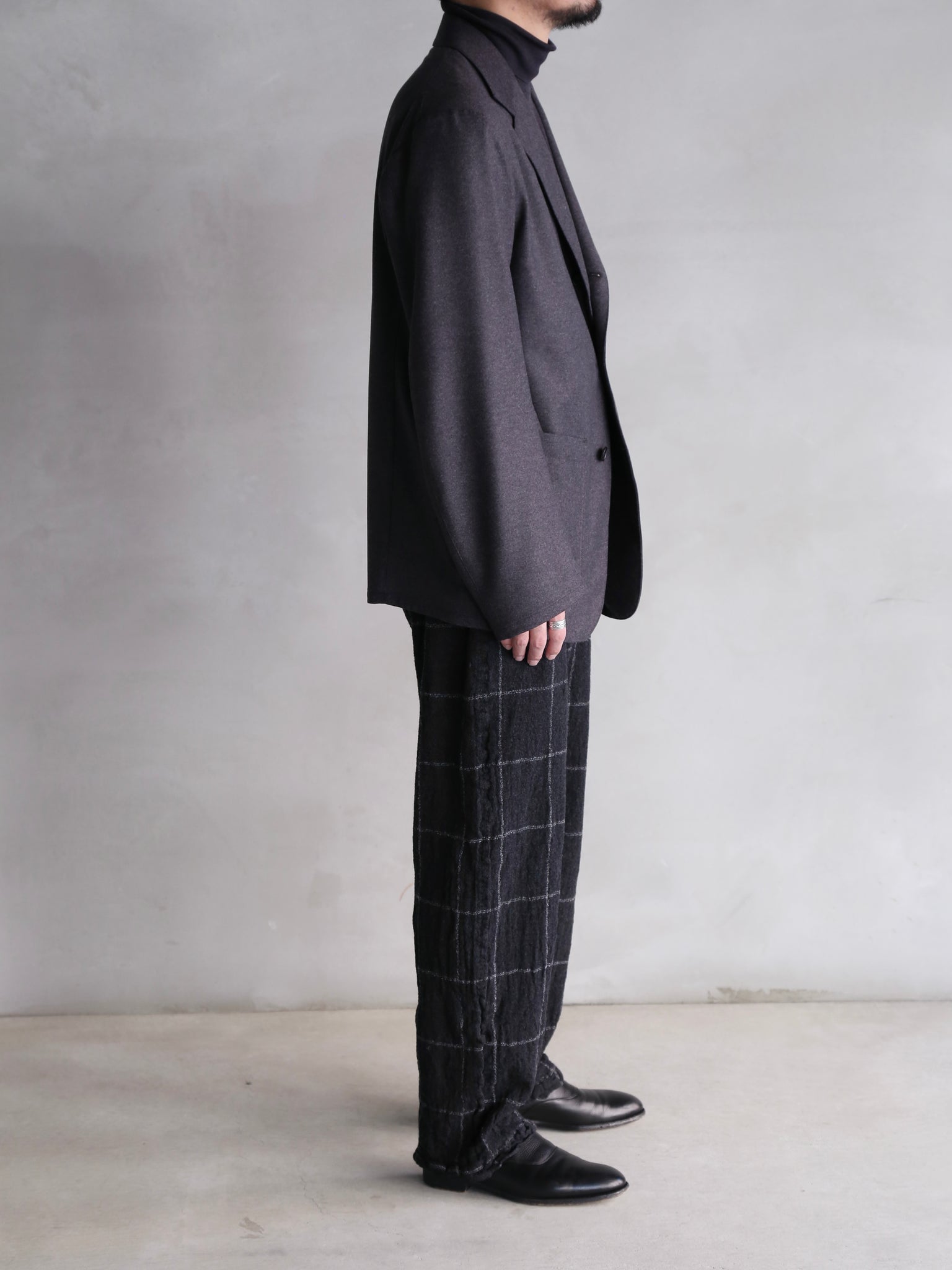 HEUGN】Henrri Gray Flannel Jk – End on End