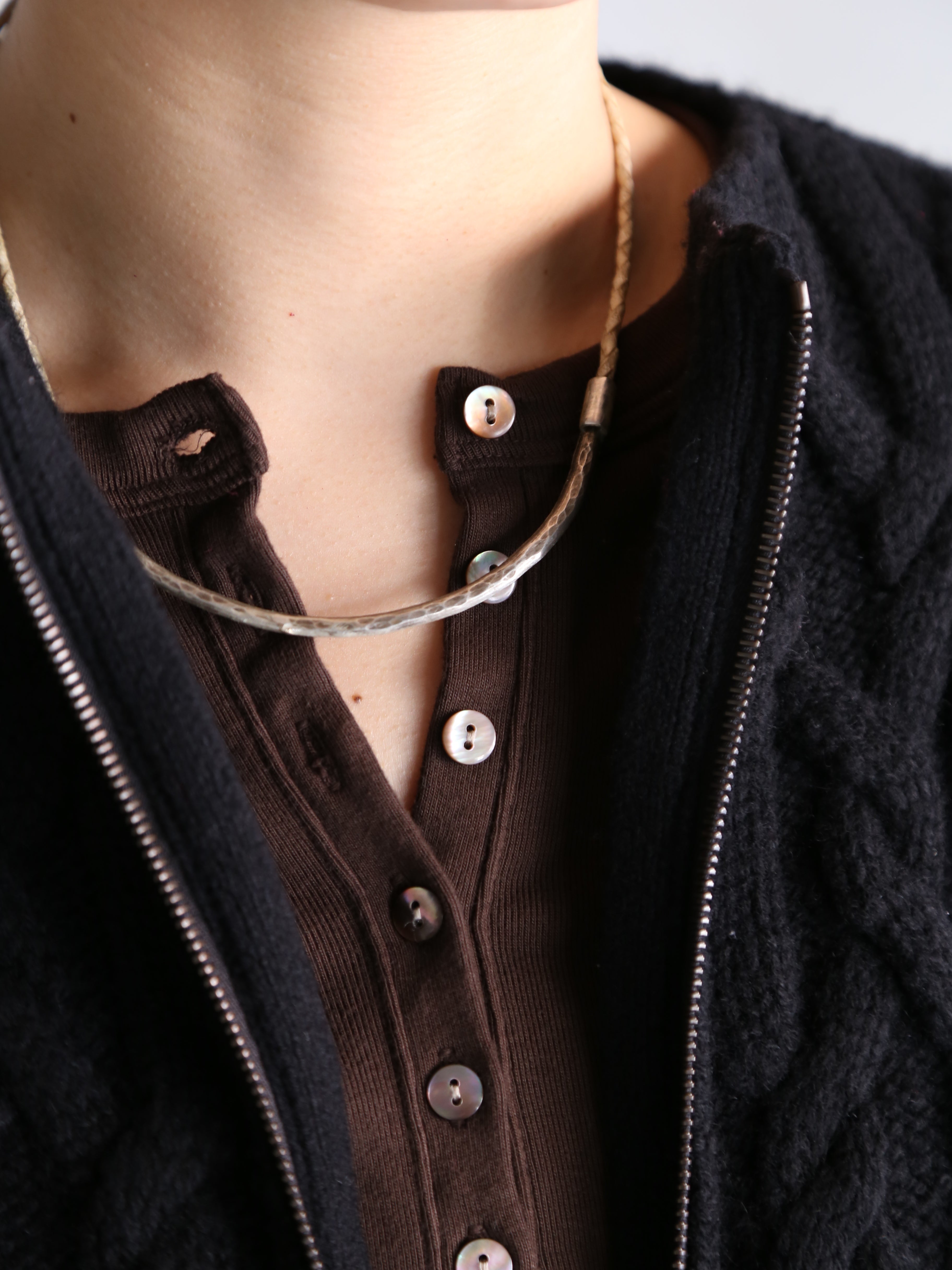seya.】BOSFOR NECKLACE SILVER 24AW – End on End