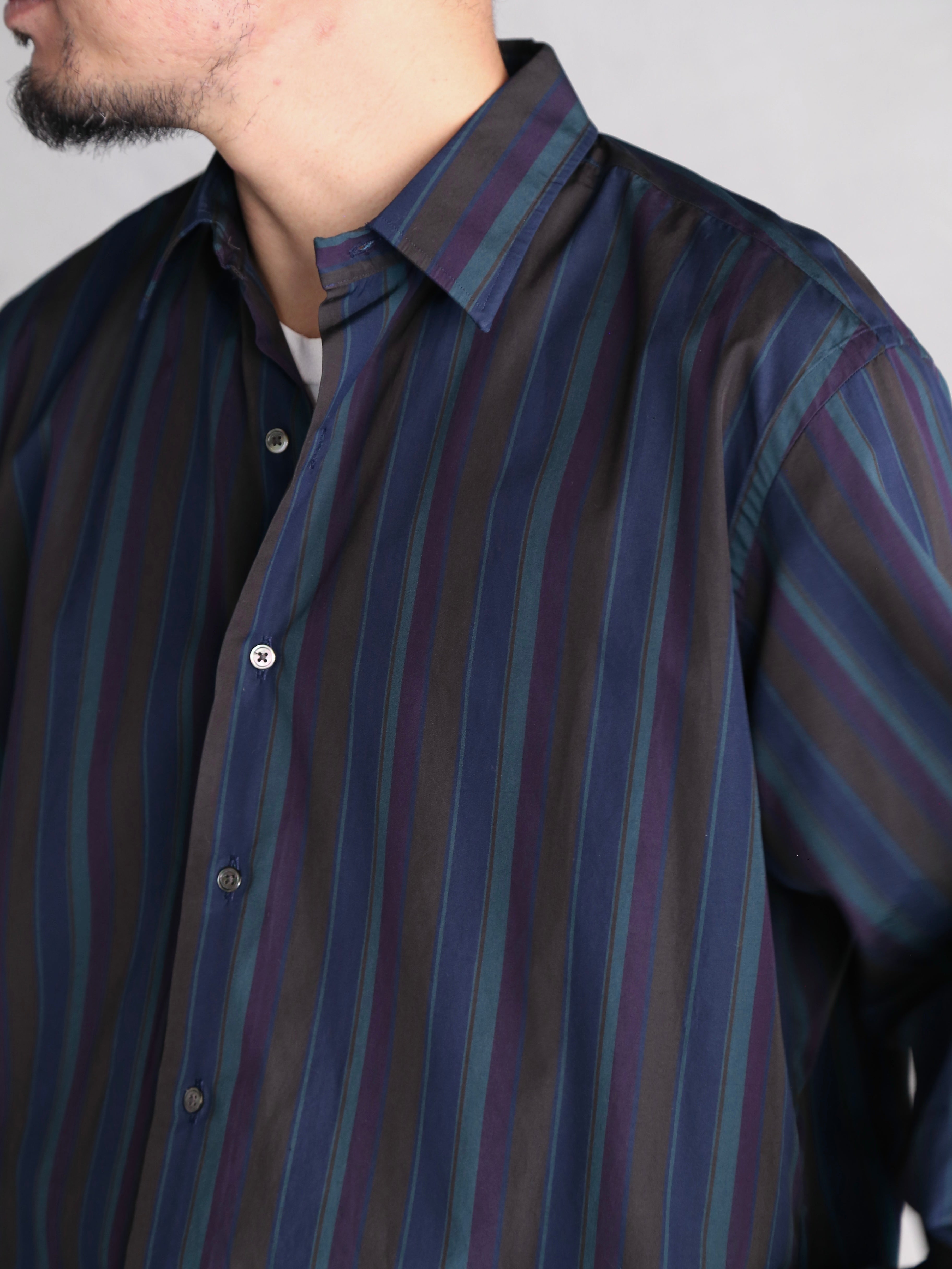 HEUGN】Alan OverDye Stripe – End on End.