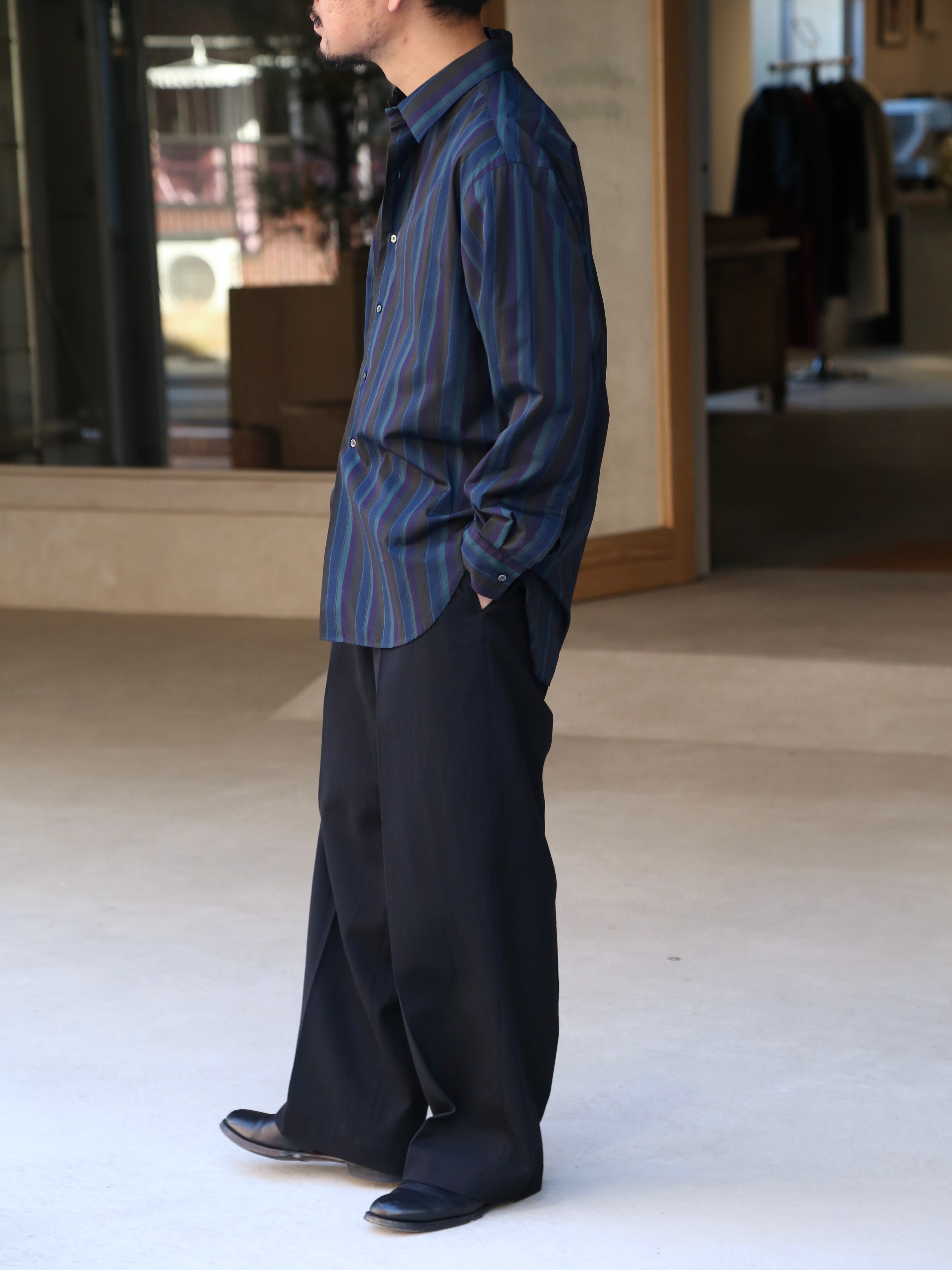 HEUGN】Alan OverDye Stripe – End on End.