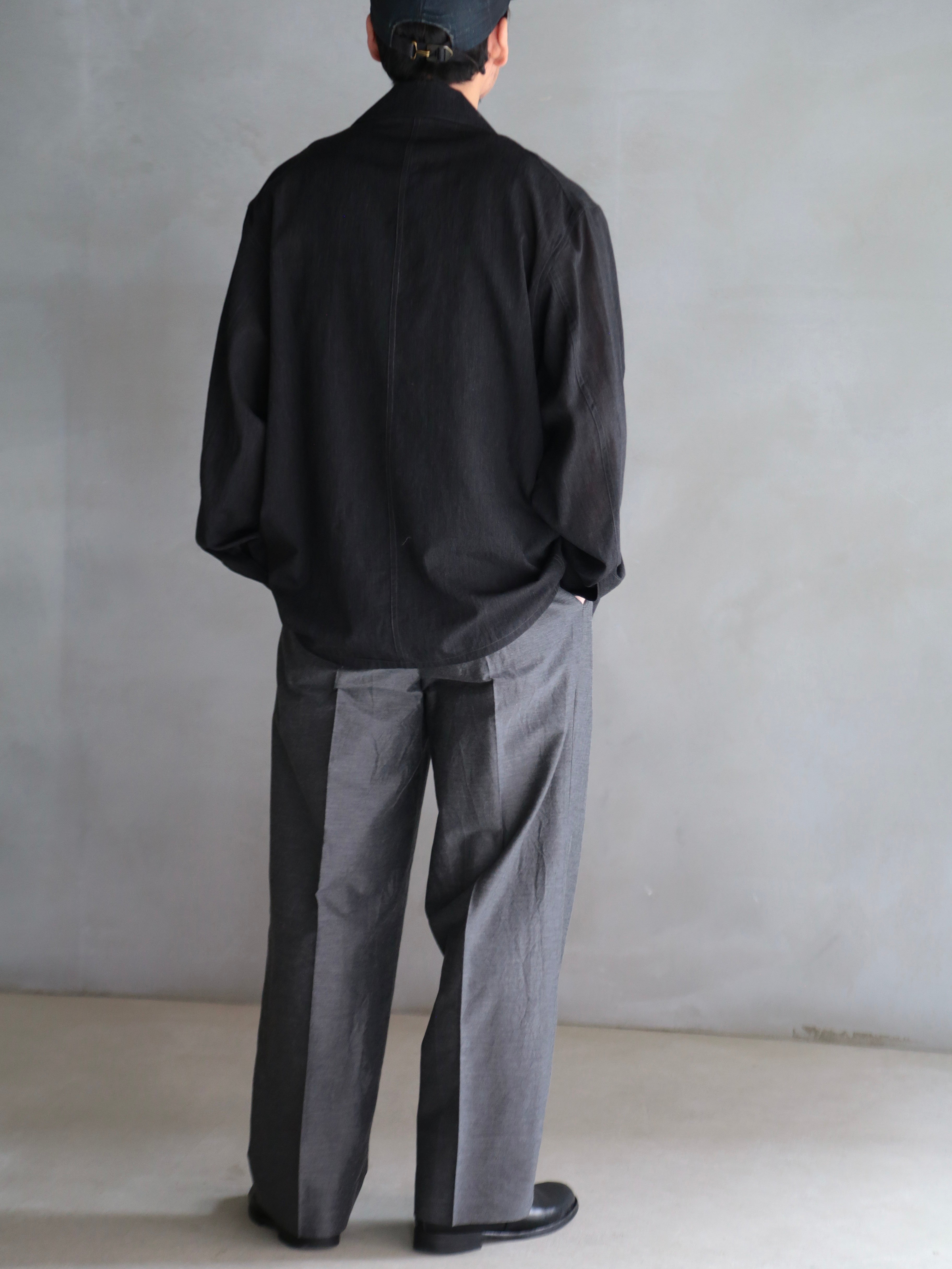 blurhms】Silk-Co Voile Work Jacket (Mens) – End on End.