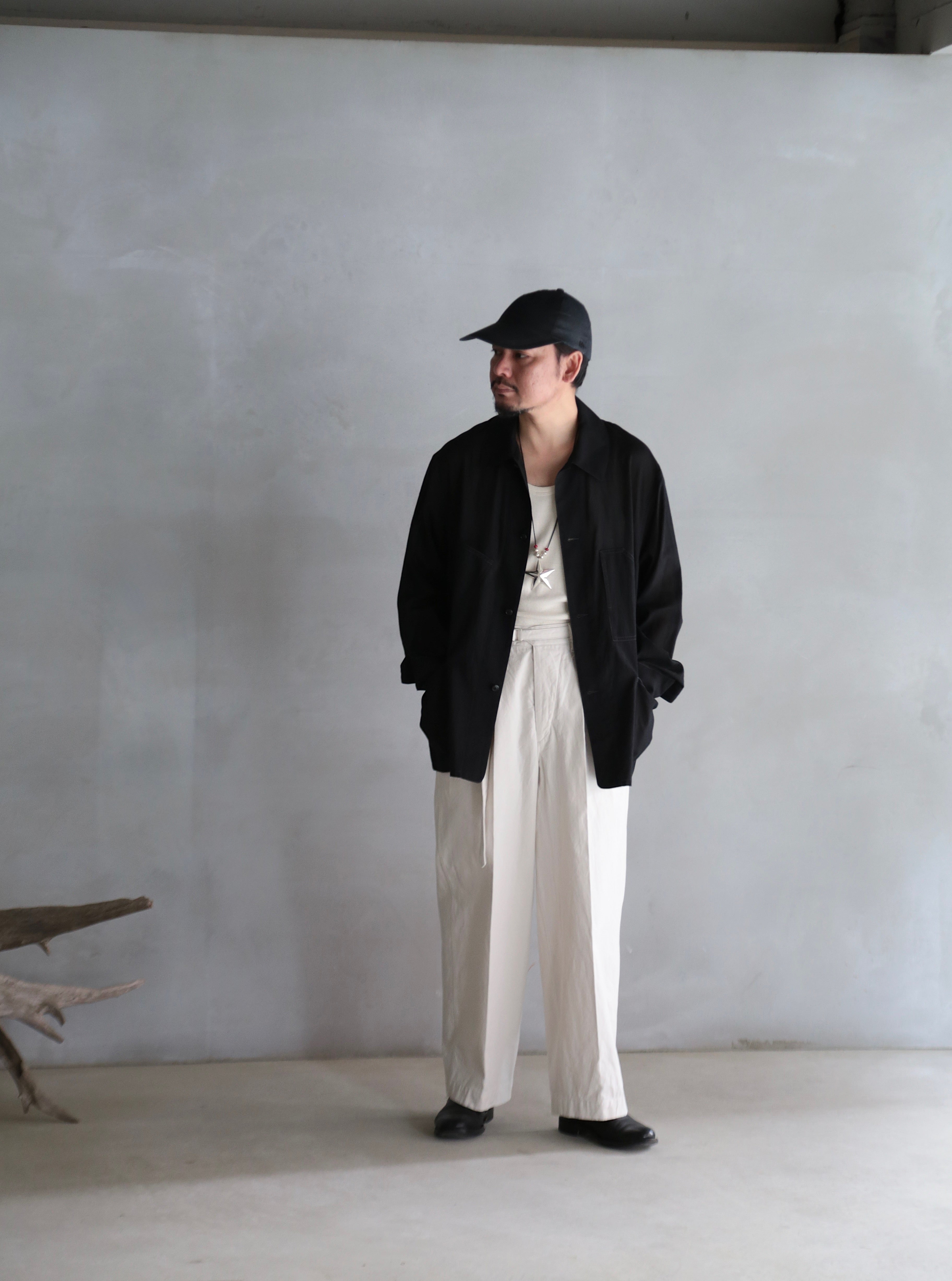 blurhms】Silk-Co Voile Work Jacket (Mens) – End on End.