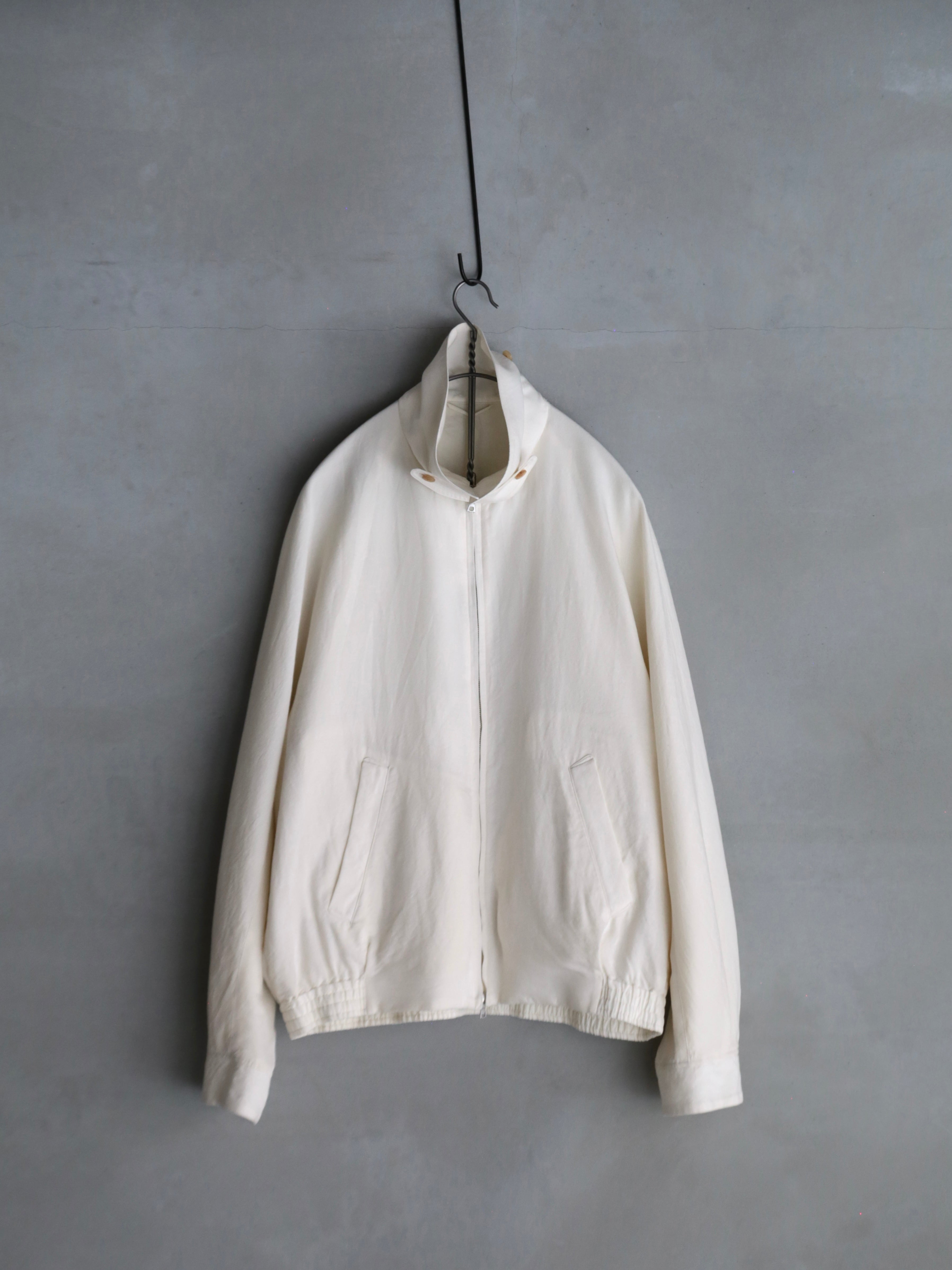 blurhms】Washed Wool Silk Sports Jacket (Mens) – End on End.