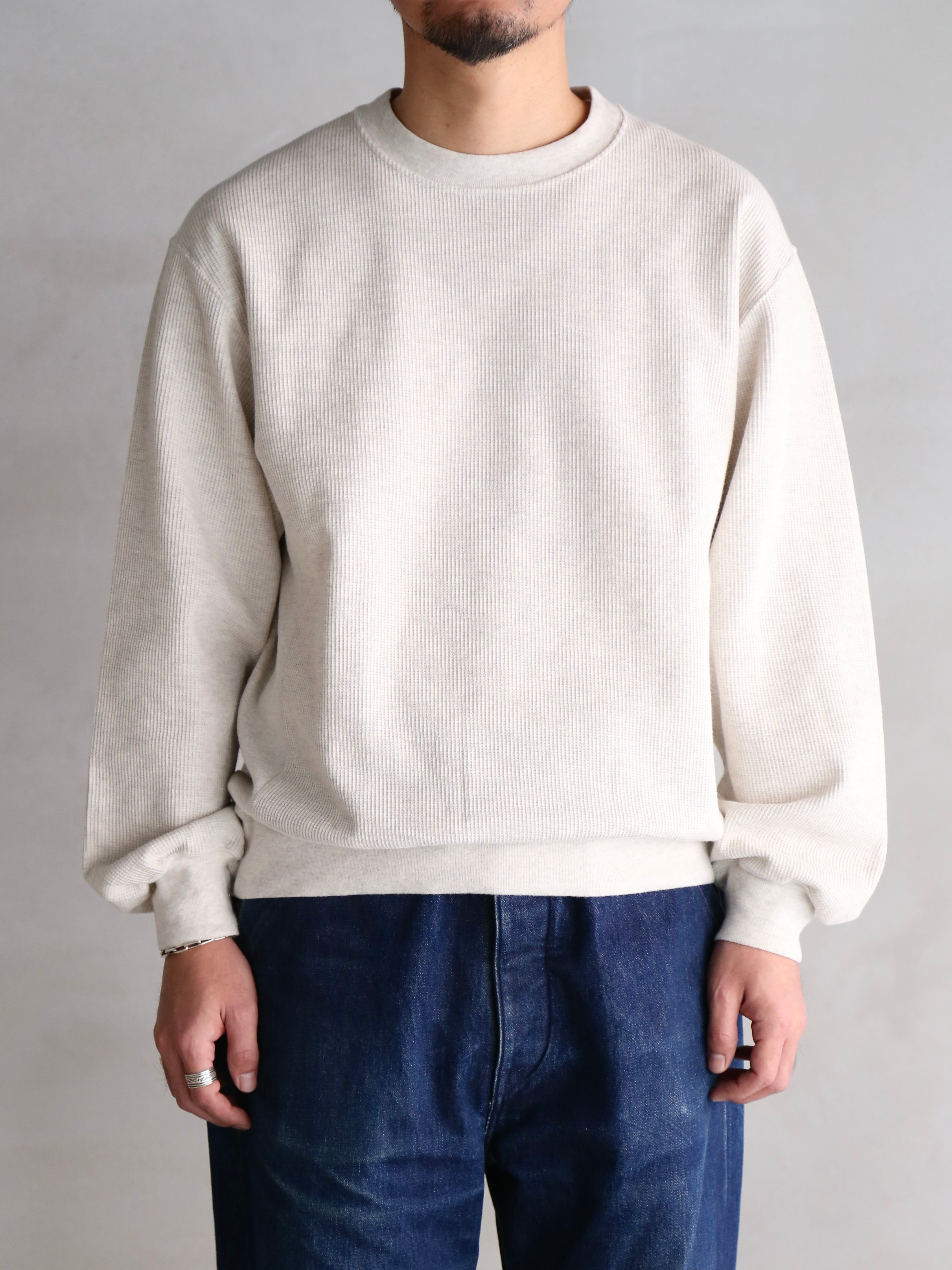blurhmsROOTSTOCK】Rough&Smooth Thermal P/O (Mens) – End on End.