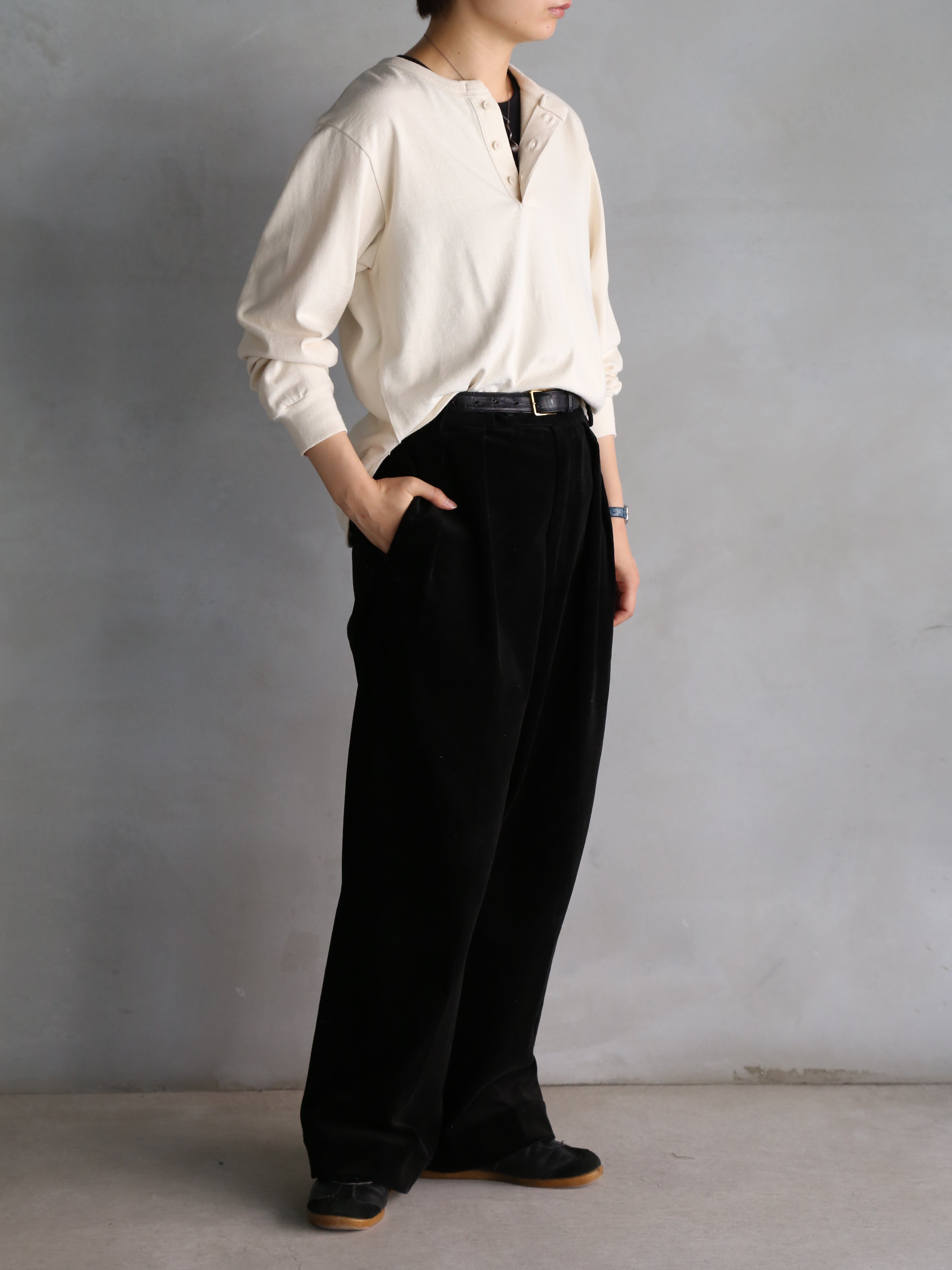 blurhms】Co/Silk Nep Baseball Henry (Womens) – End on End.