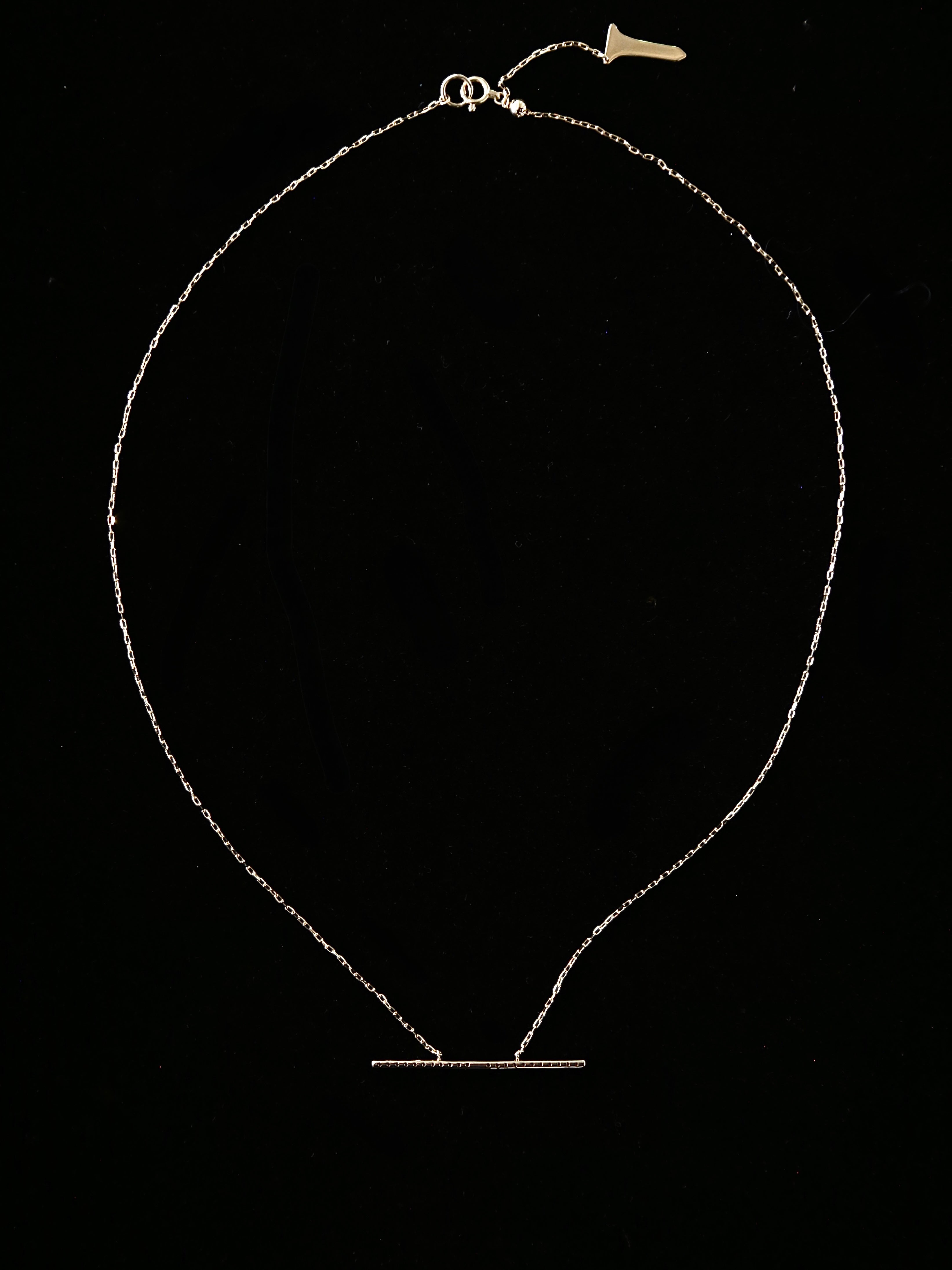 Hirotaka】TRAPEZE Diamond Necklace L – End on End.