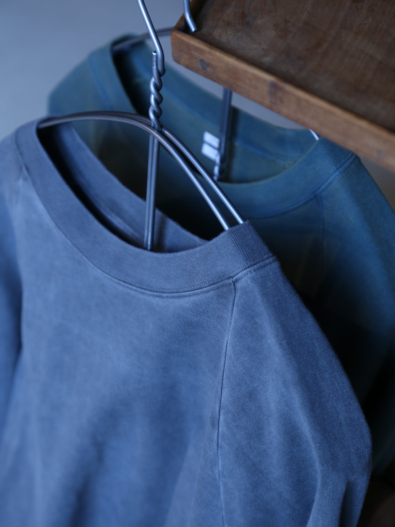 Hollow yarn Baseball Raglan Tee