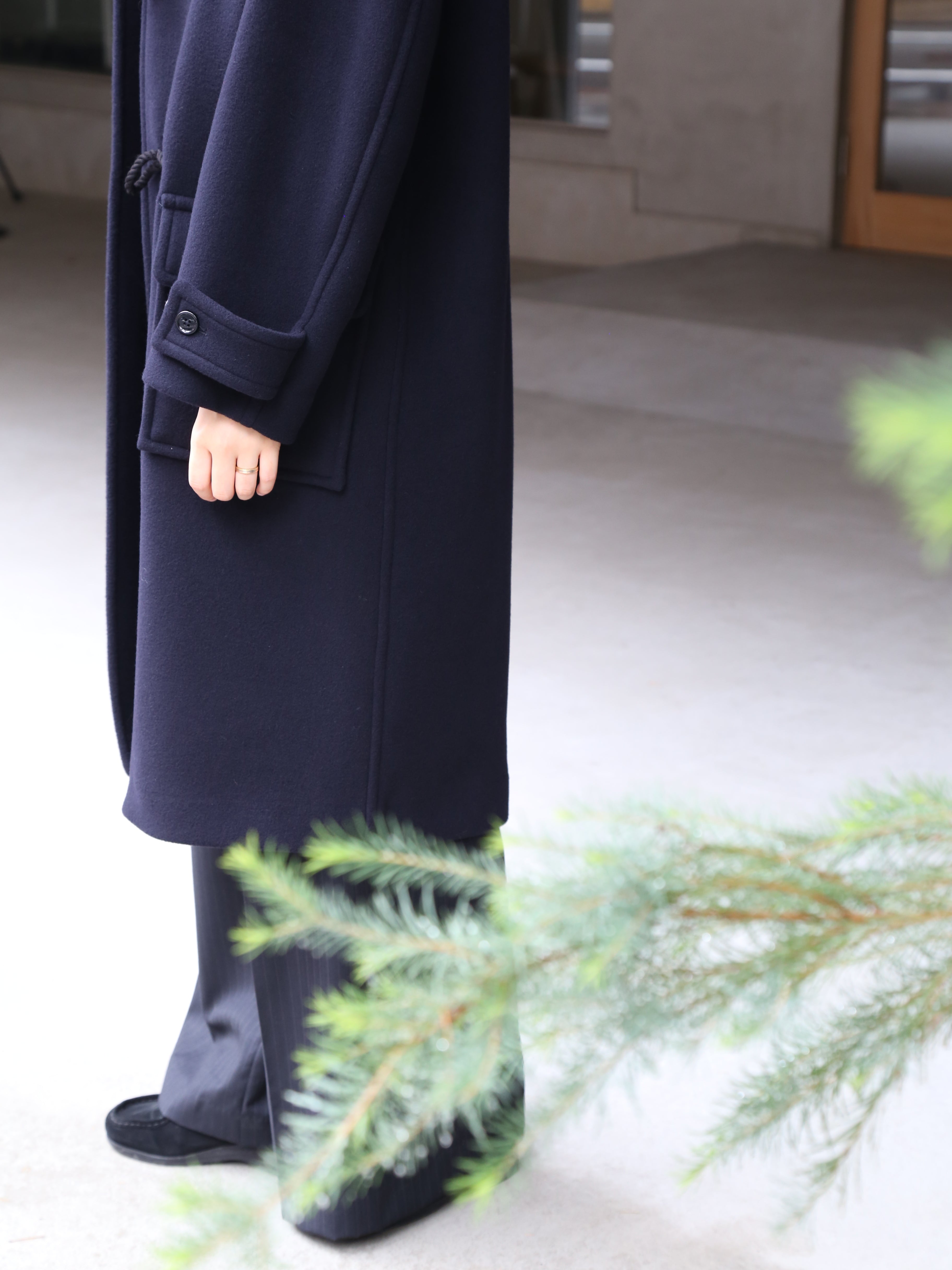 blurhmsROOTSTOCK】Wool Felton Duffle Coat (Mens&Womens) – End on End.