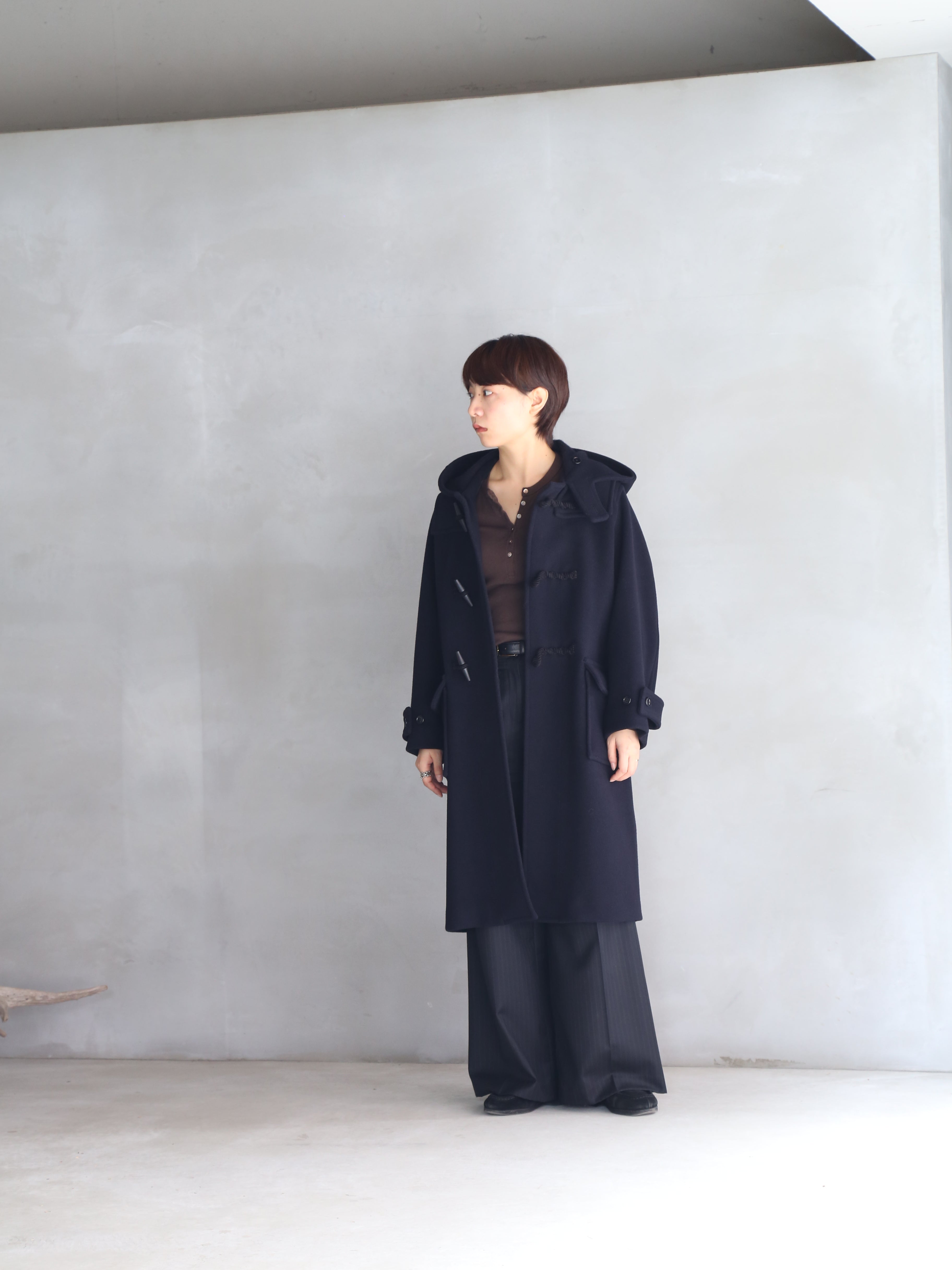 blurhmsROOTSTOCK】Wool Felton Duffle Coat (Mens&Womens) – End on End.