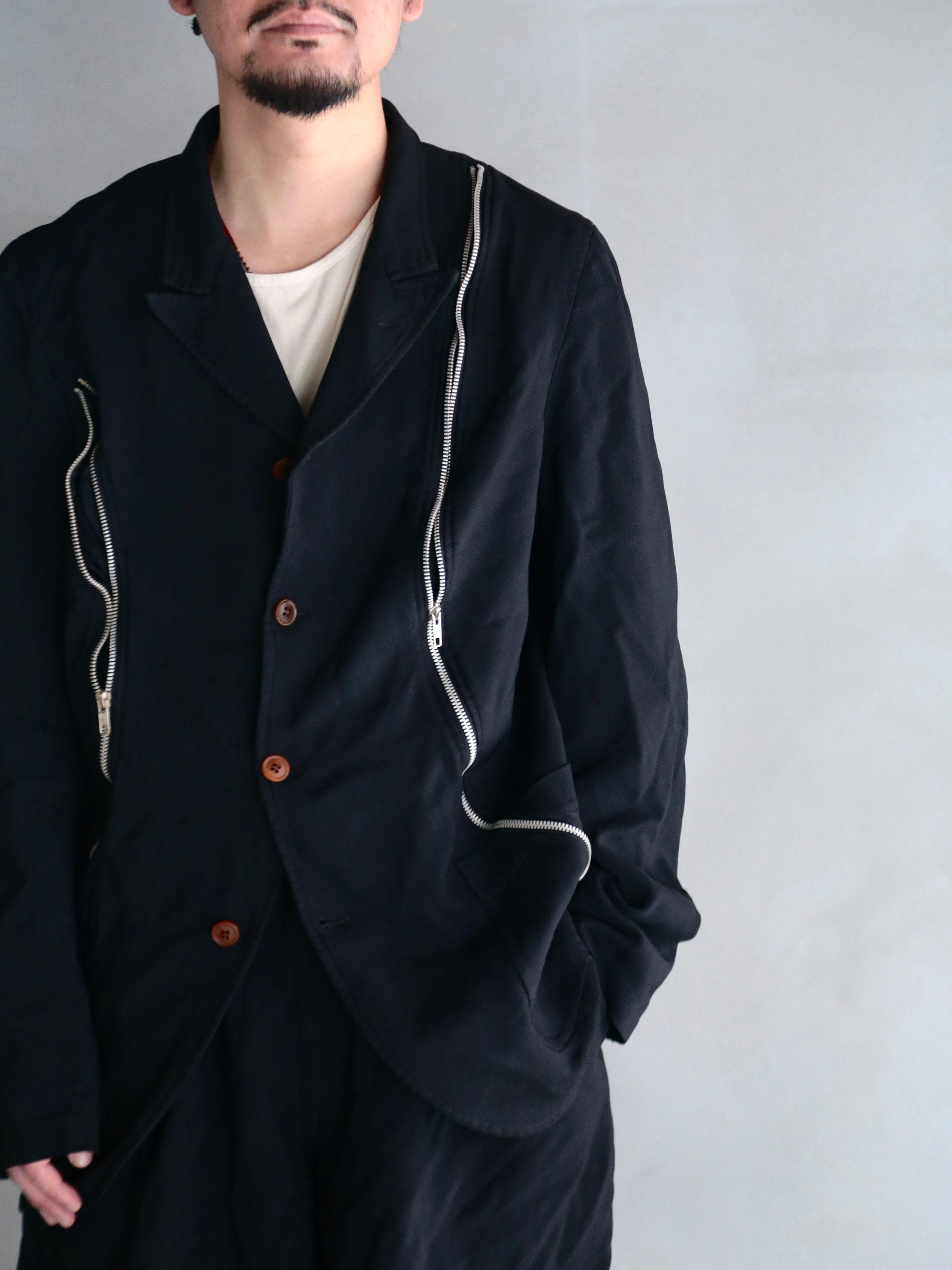 COMME des GARCONS SHIRT】polyester twill garment treated Jacket