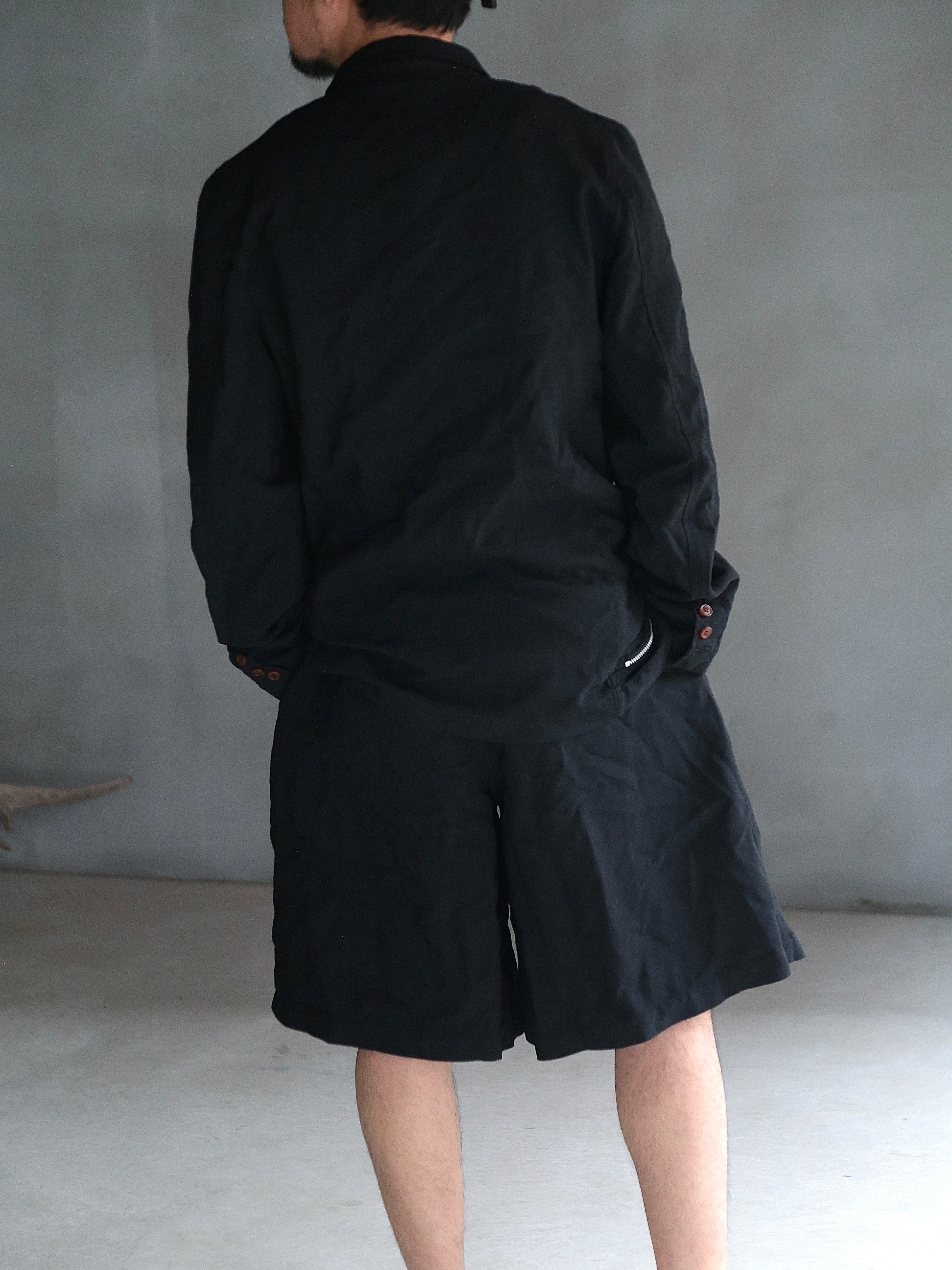 COMME des GARCONS SHIRT】polyester twill garment treated Shorts