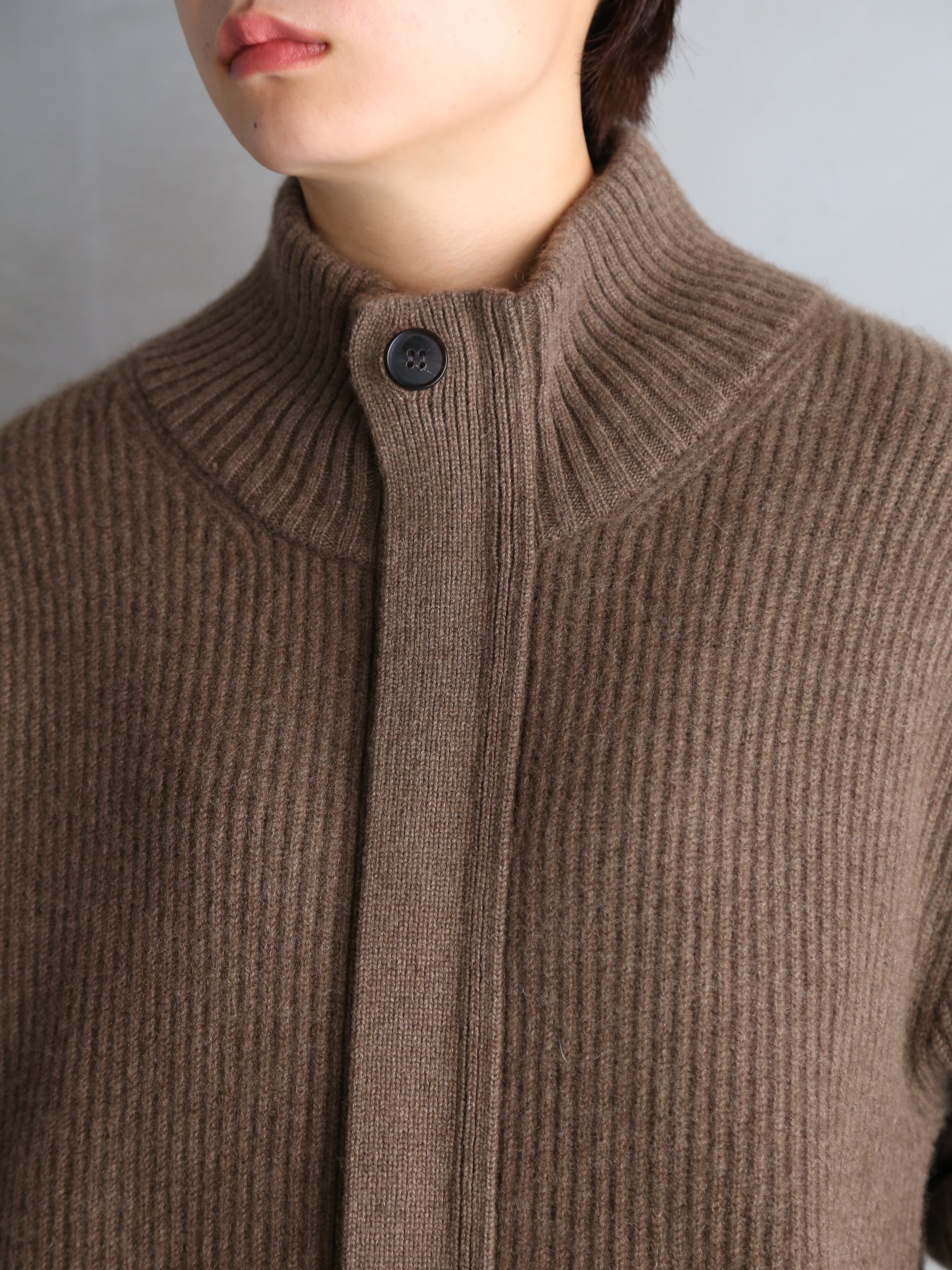 seya.】CLOUD KNIT BLOUSON (UNDYED YAK)(Women) – End on End.