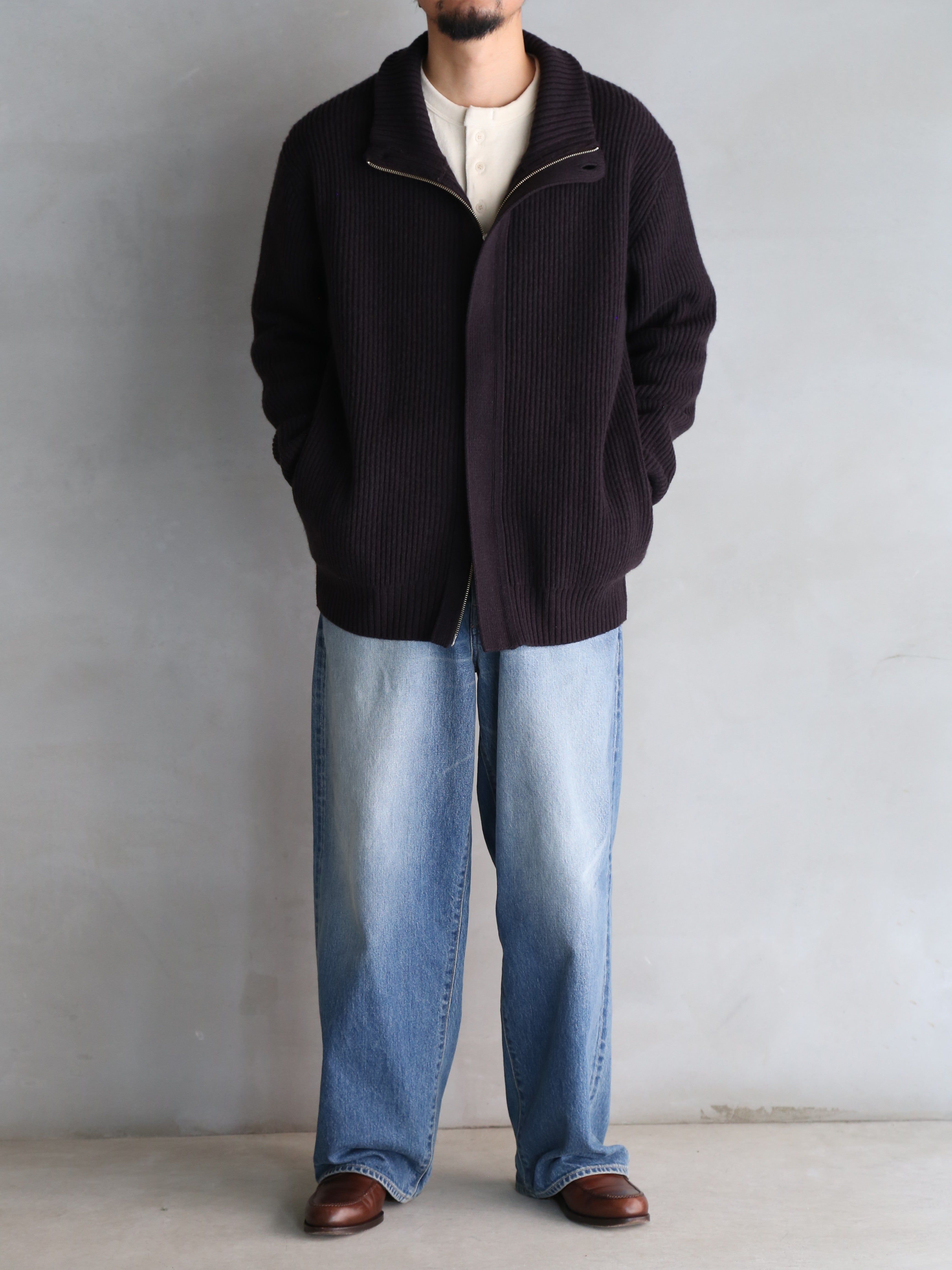 【NKNIT】knit blouson mohair KNIT blouson – NKNIT